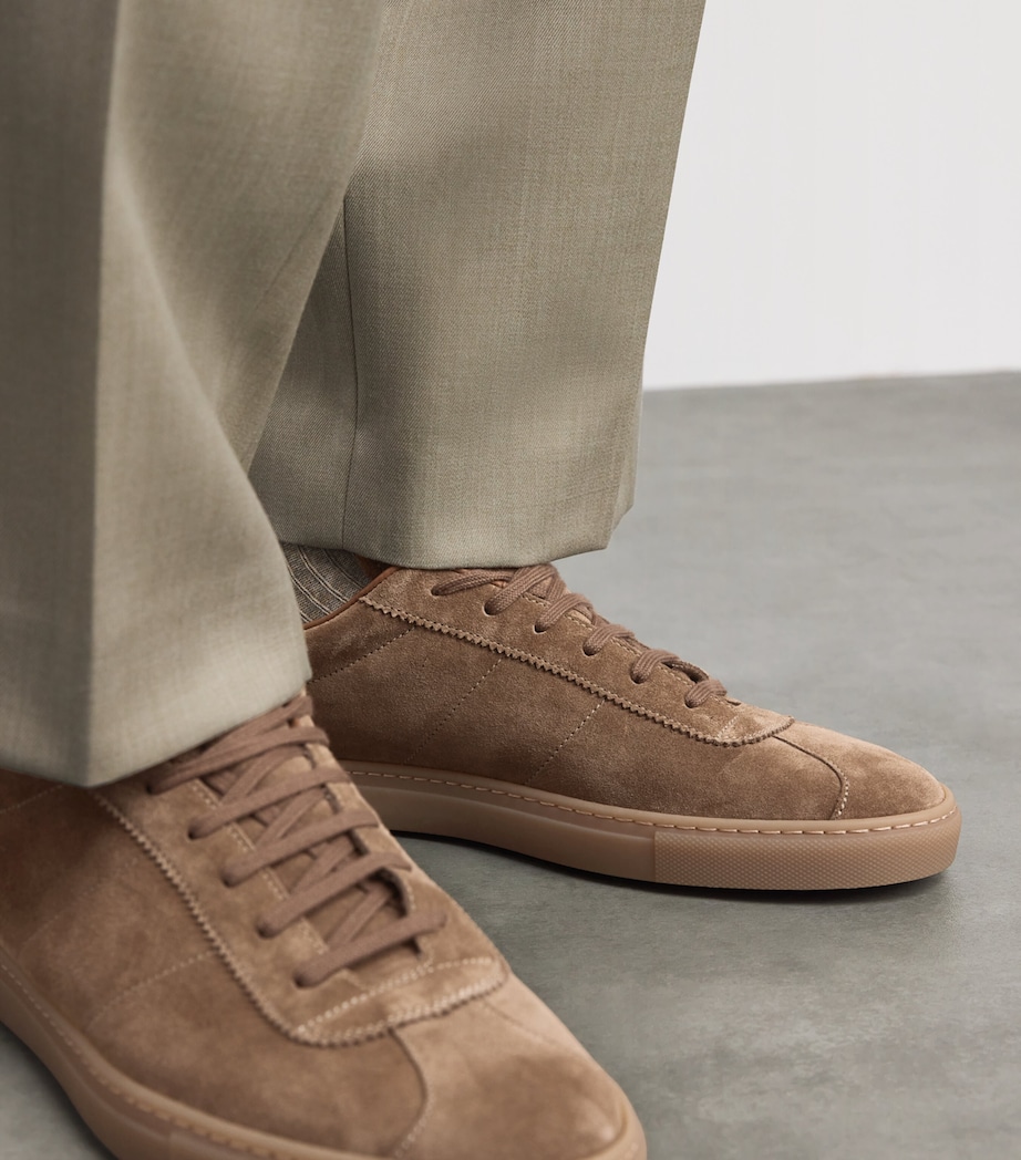 Suede Field Sneakers TAN Image 2