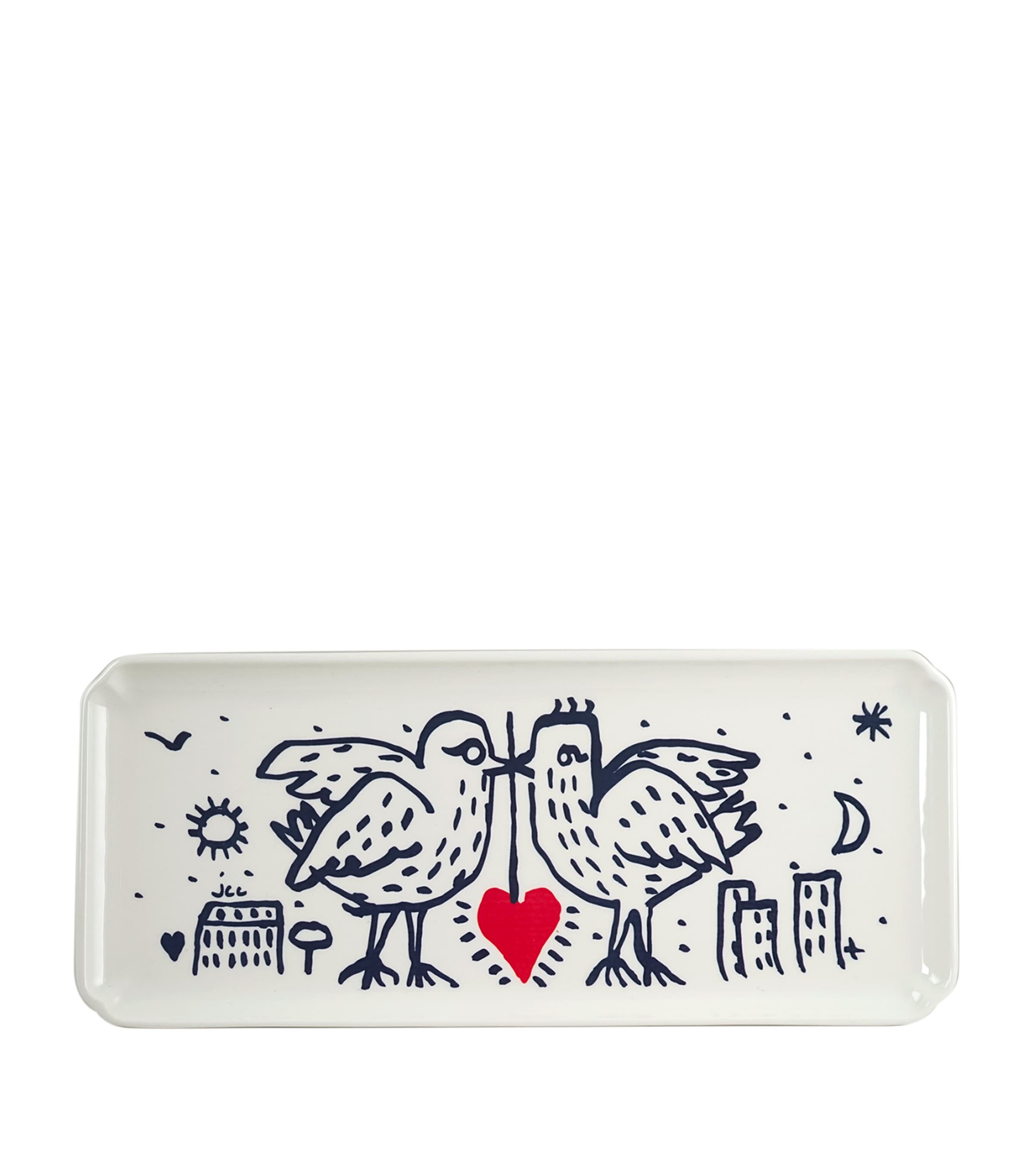 Gien L'archipel Sentimental Serving Tray