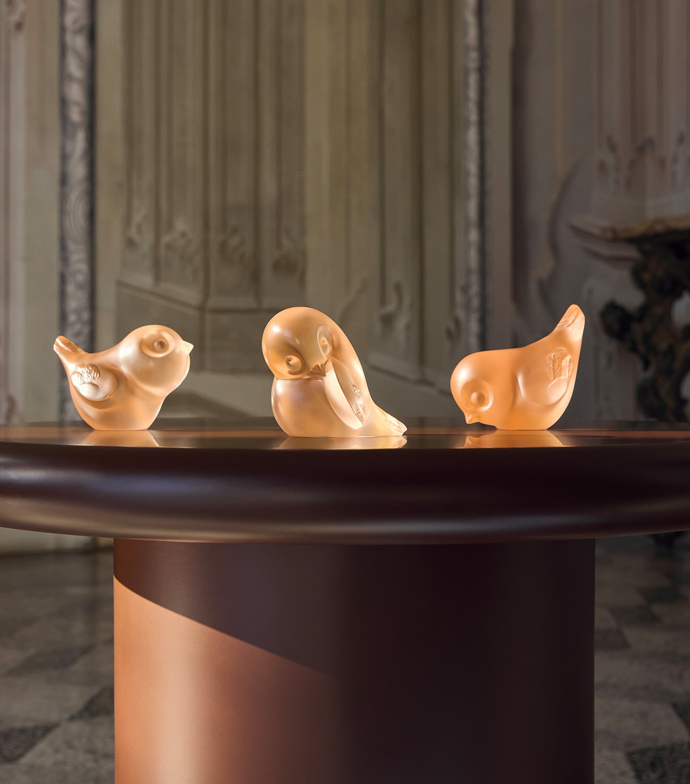 Lalique Piou-Piou Wing Up Sculpture (5.5cm) Incolore Image 3