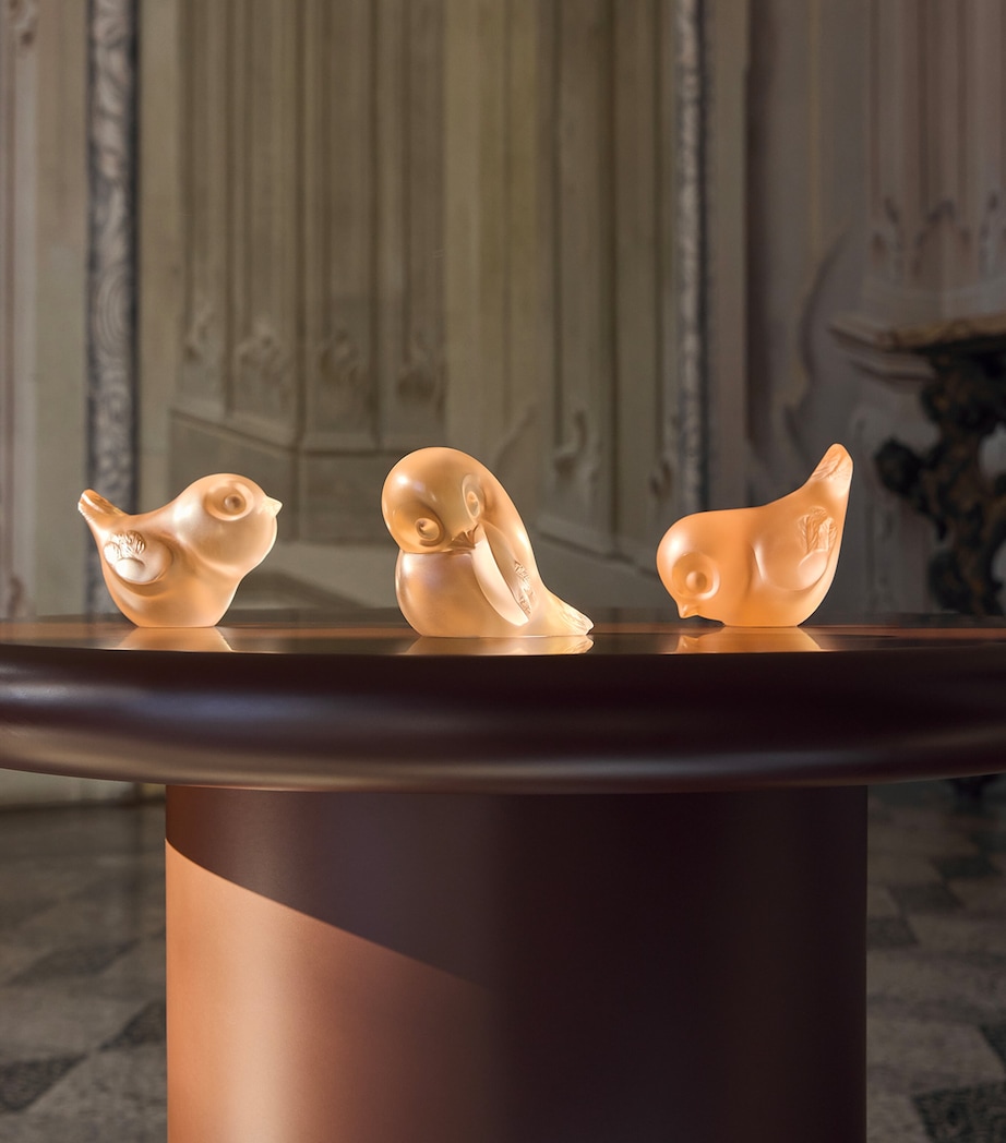 Lalique Piou-Piou Wing Up Sculpture (5.5cm) Incolore Image 3