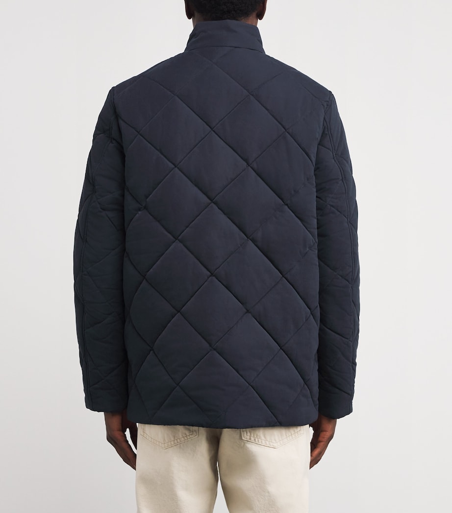 Winter Chelsea Quilted Jacket DK NAVY/MIDNIGHT OAK Image 4