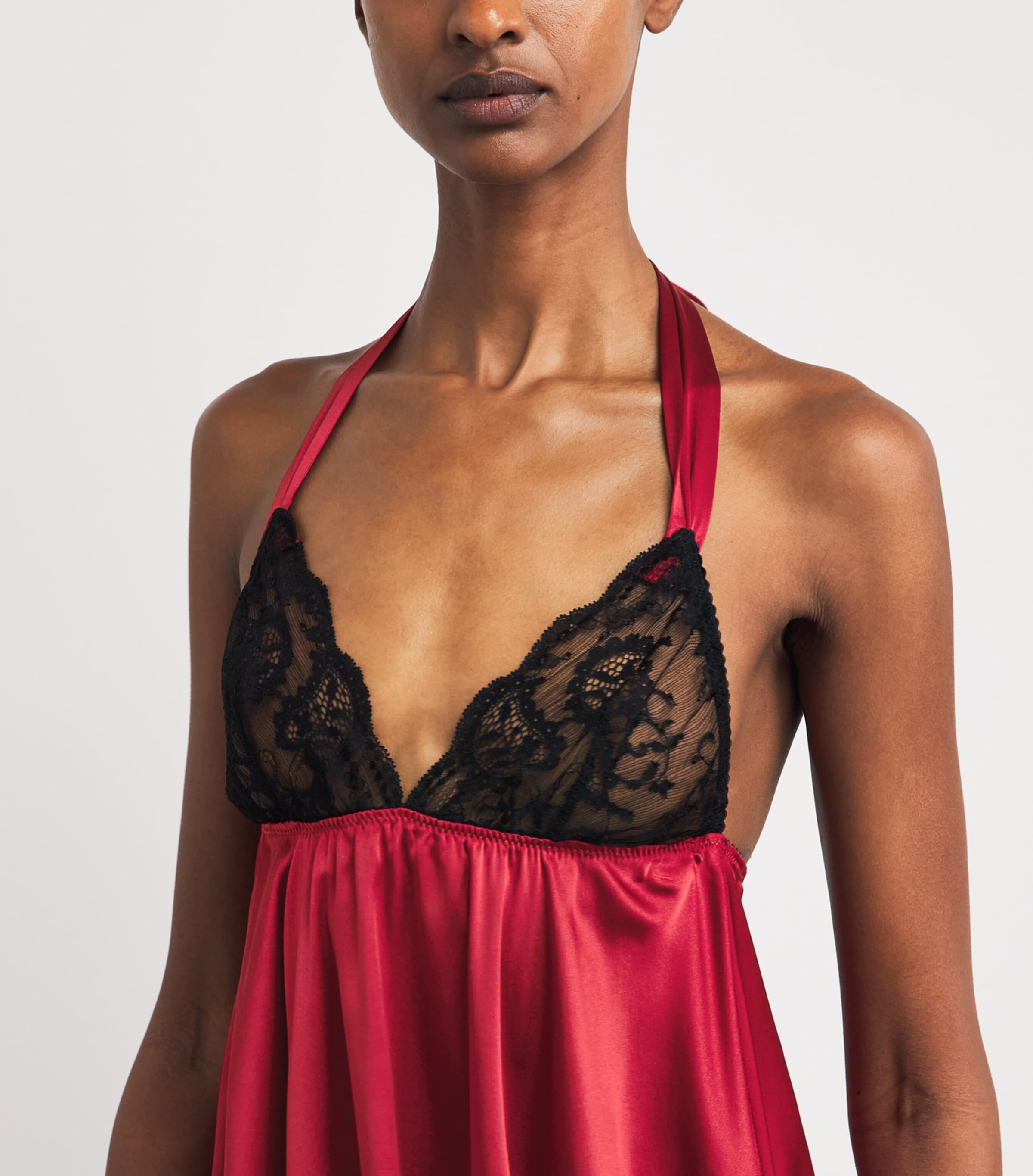 Gilda & Pearl Womens Silk Muse Babydoll Slip Dress Amour Fou Image 5