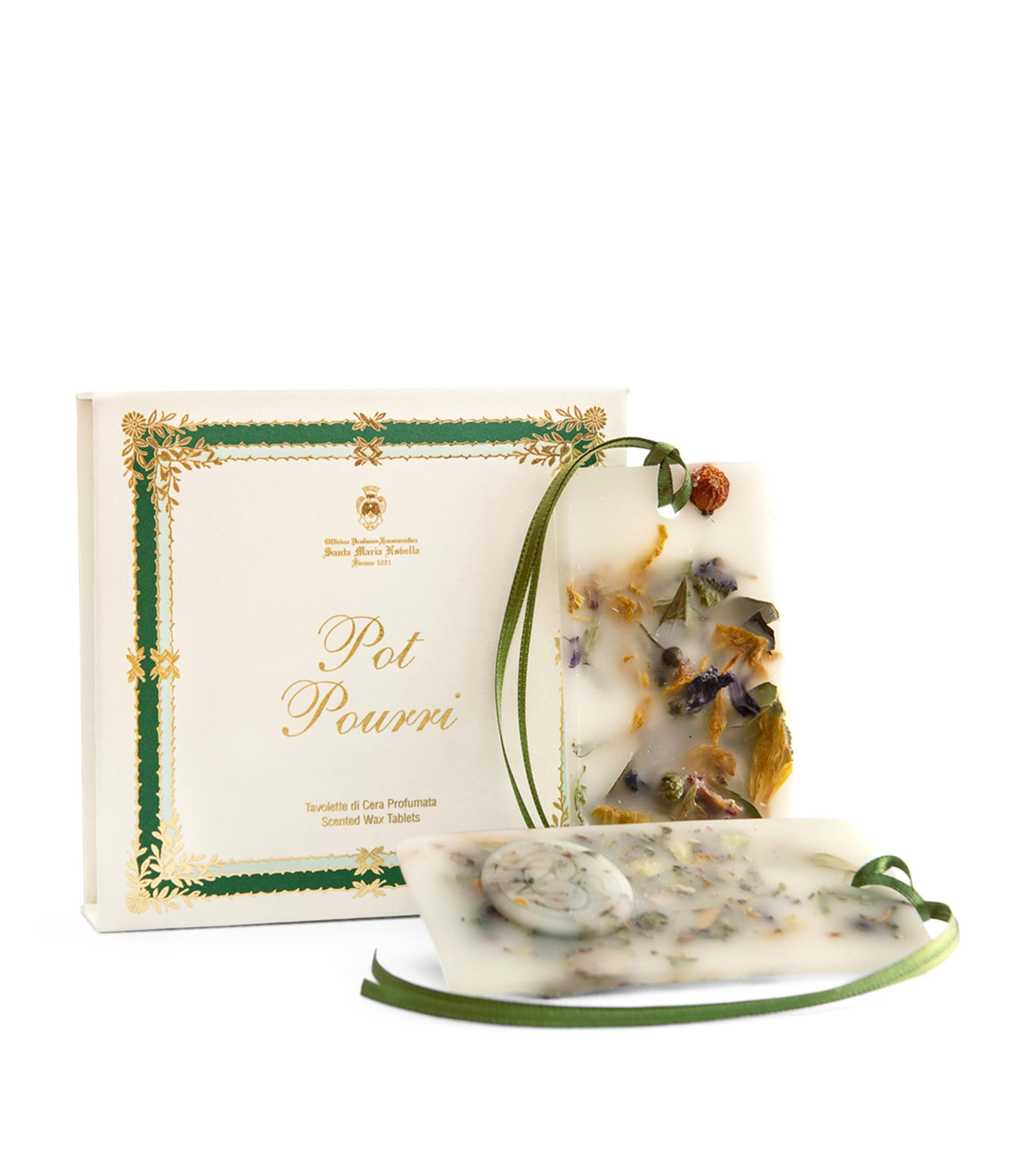 Santa Maria Novella Set-of-two Pot Pourri Wax Tablets In Neutral