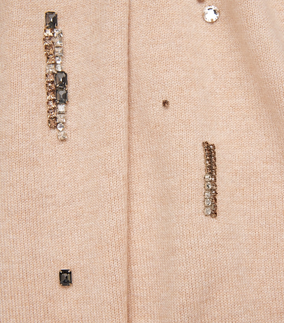 Wool-Silk-Cashmere Embellished Skirt 0158 CORDA Image 5