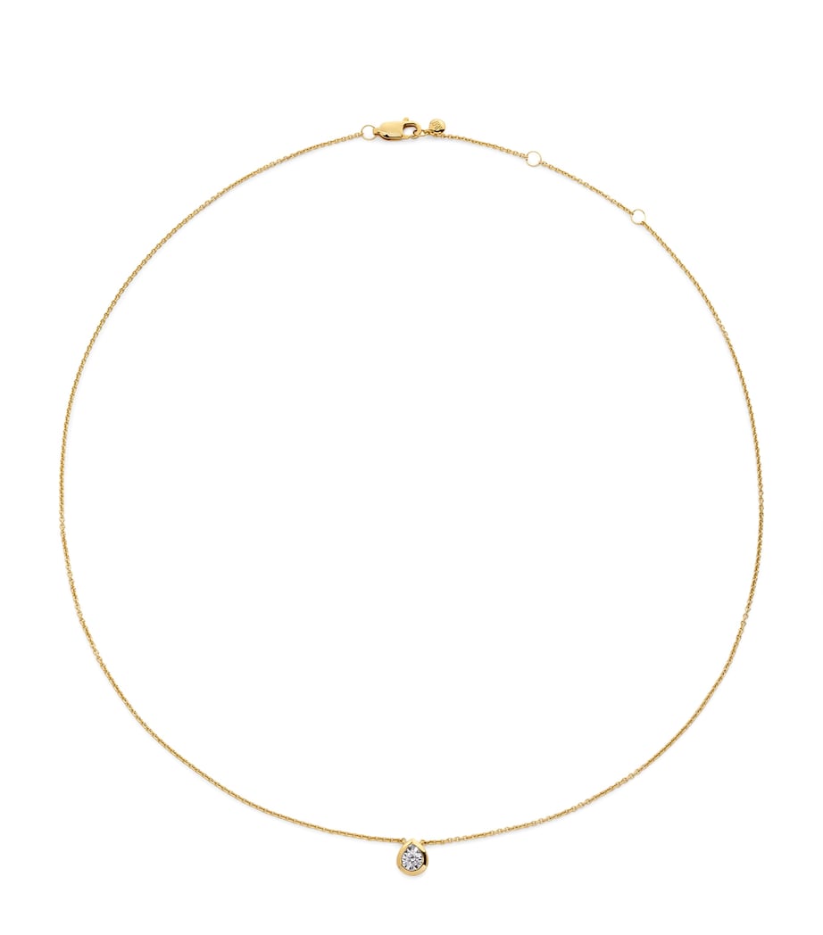 Gold Vermeil and Diamond Essentials Necklace 18K GOLD VERMEIL Image 1