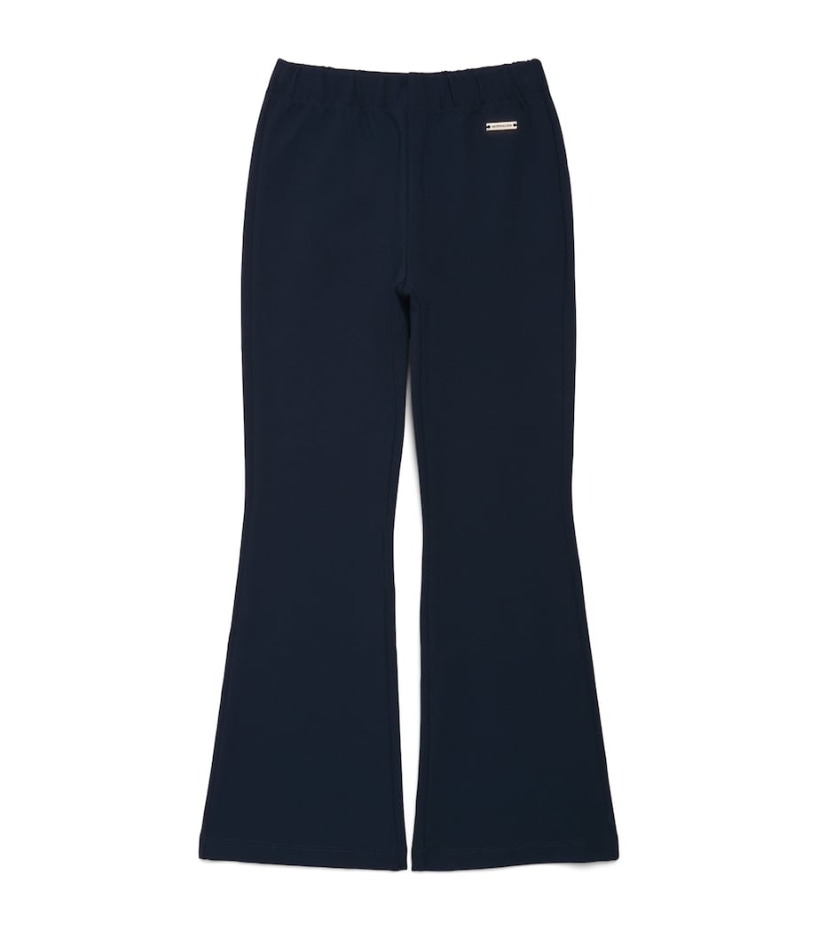 Monnalisa Flared Milano Sweatpants (2-12 Years) Blu Navy Image 1