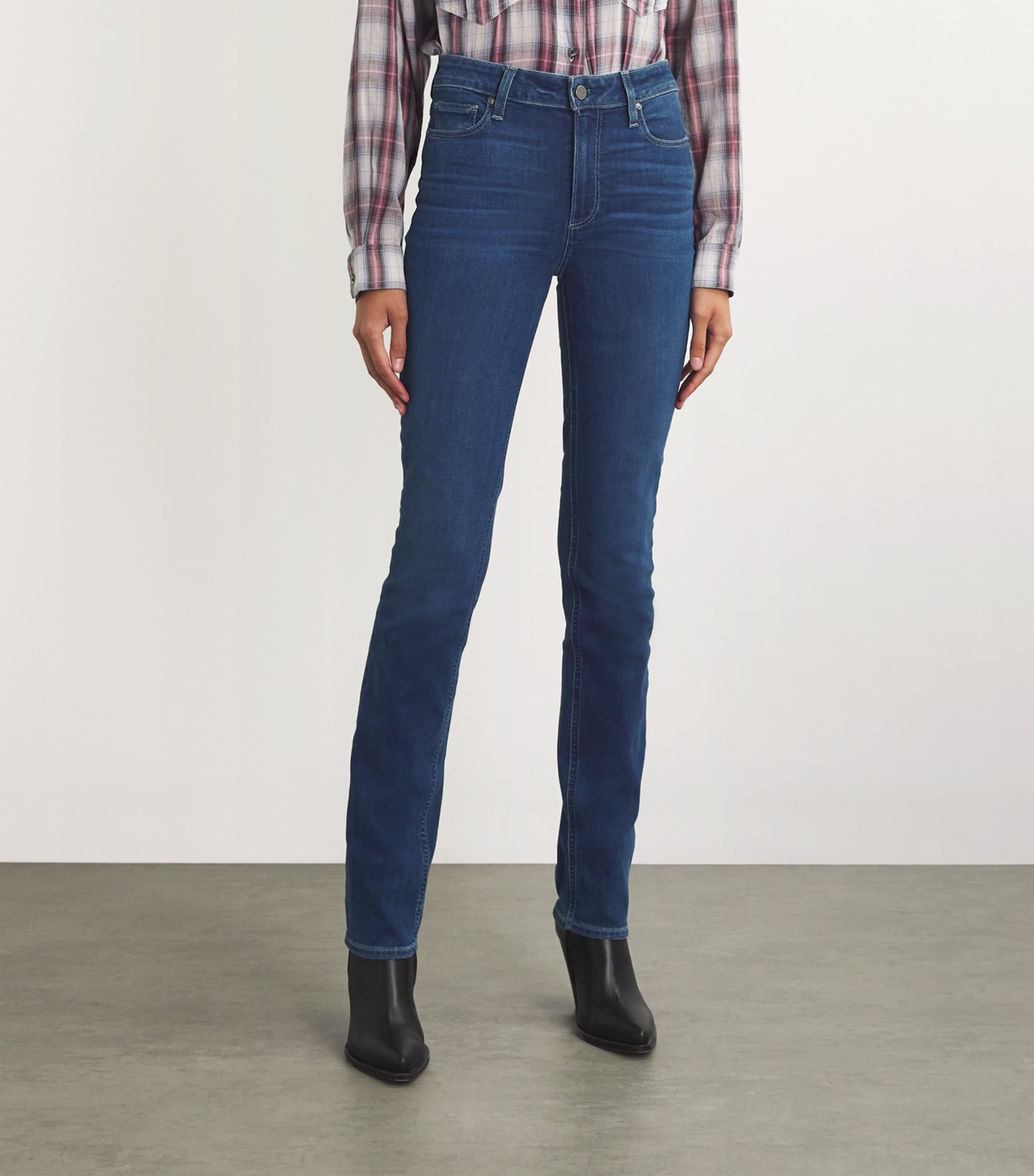 Hoxton Mid-Waist Straight Jeans BRENTWOOD Image 3