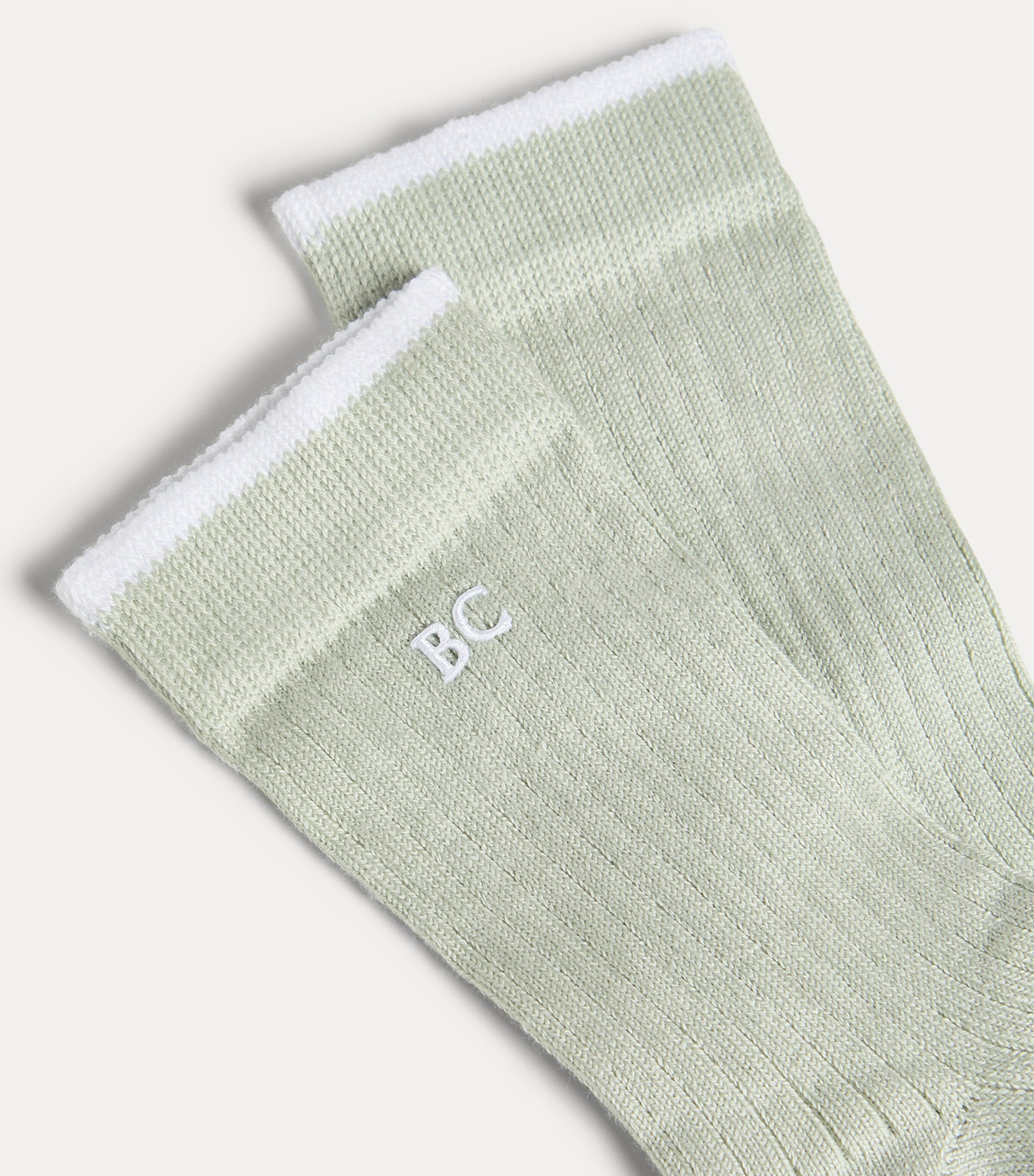 Brunello Cucinelli Kids Cotton Rib Knit Socks (6-36 Months) Image 3