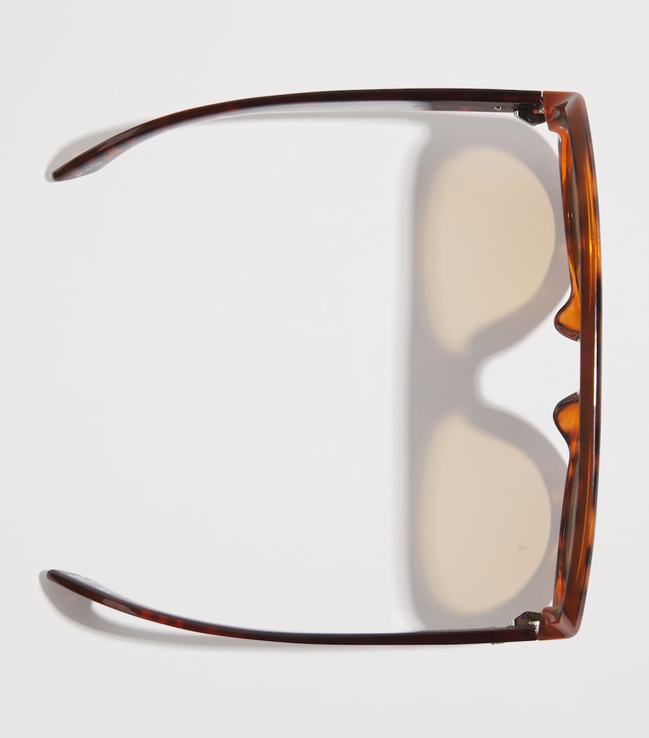 Le Specs Dream Boat Aviator Sunglasses Tortoise/brown Mono Image 5