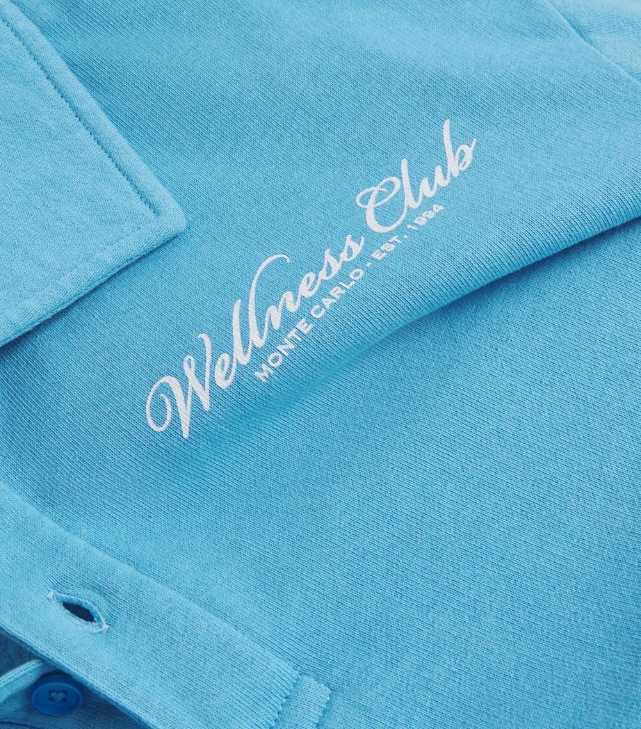 Cotton Wellness Club Polo Shirt JUNIPER Image 5