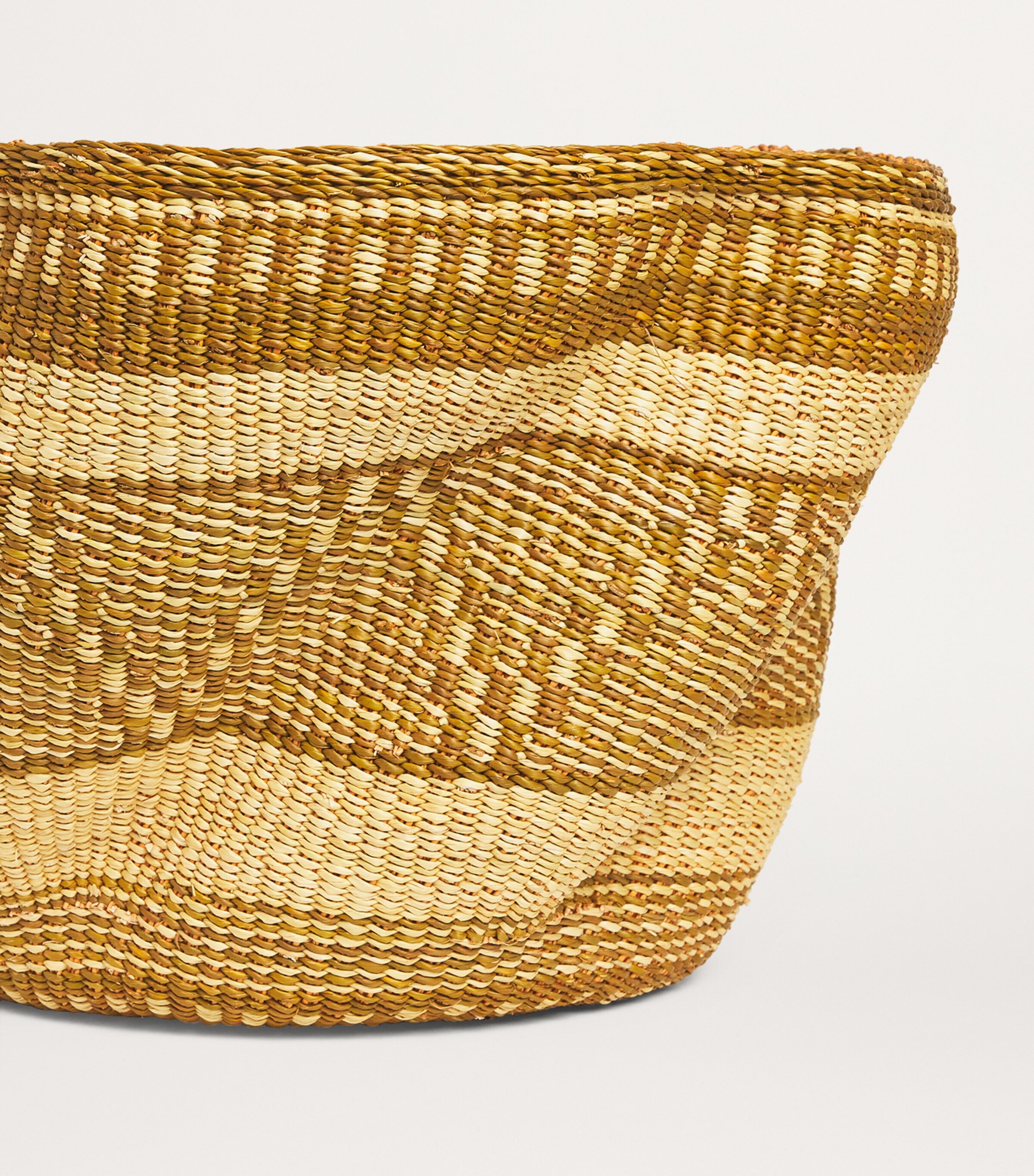 Mmaa Woven Wave Basket Brown/neutral Image 4