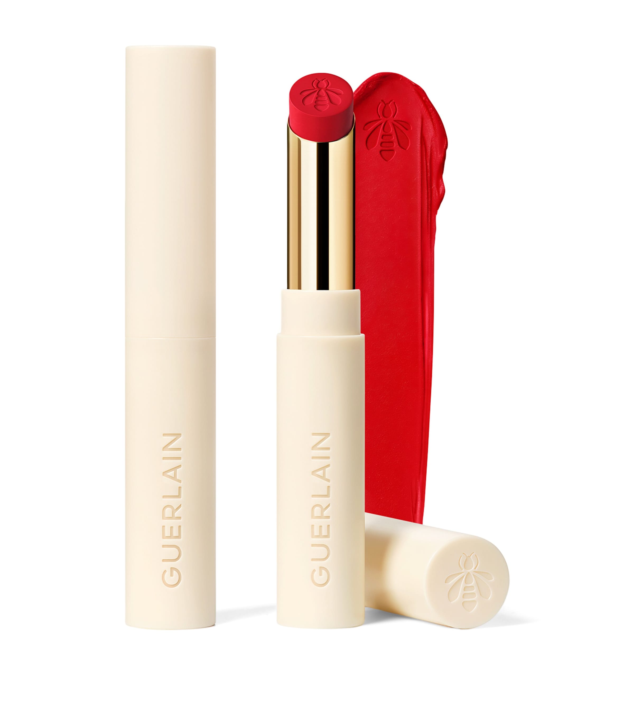Guerlain KissKiss Honey-Infused Intense Lipstick - Refill Petal Red Image 1