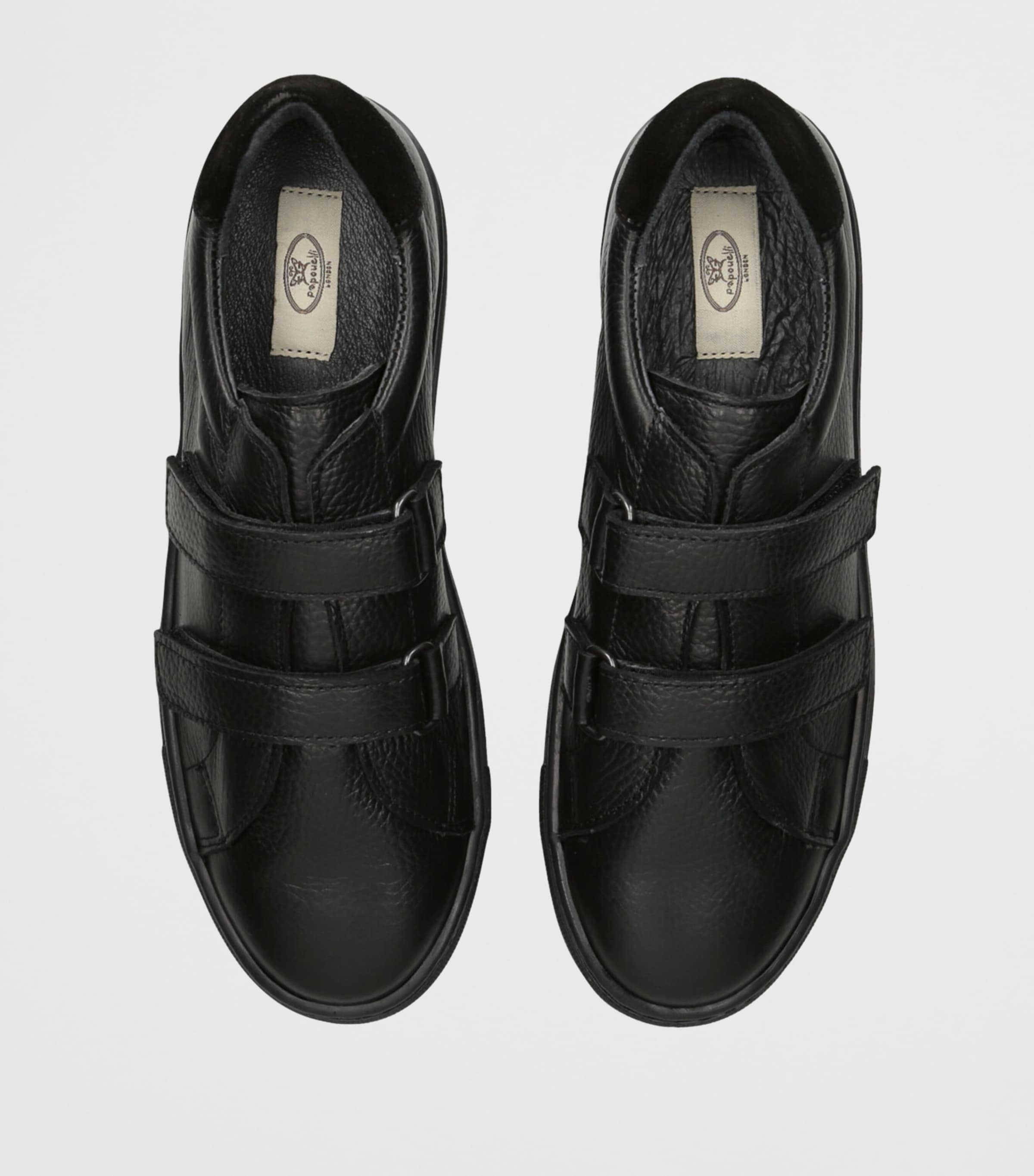 papouelli Leather Atlas Sneakers Black Image 4