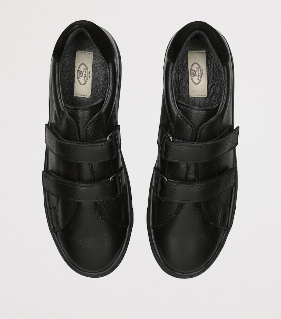 papouelli Leather Atlas Sneakers Black Image 4
