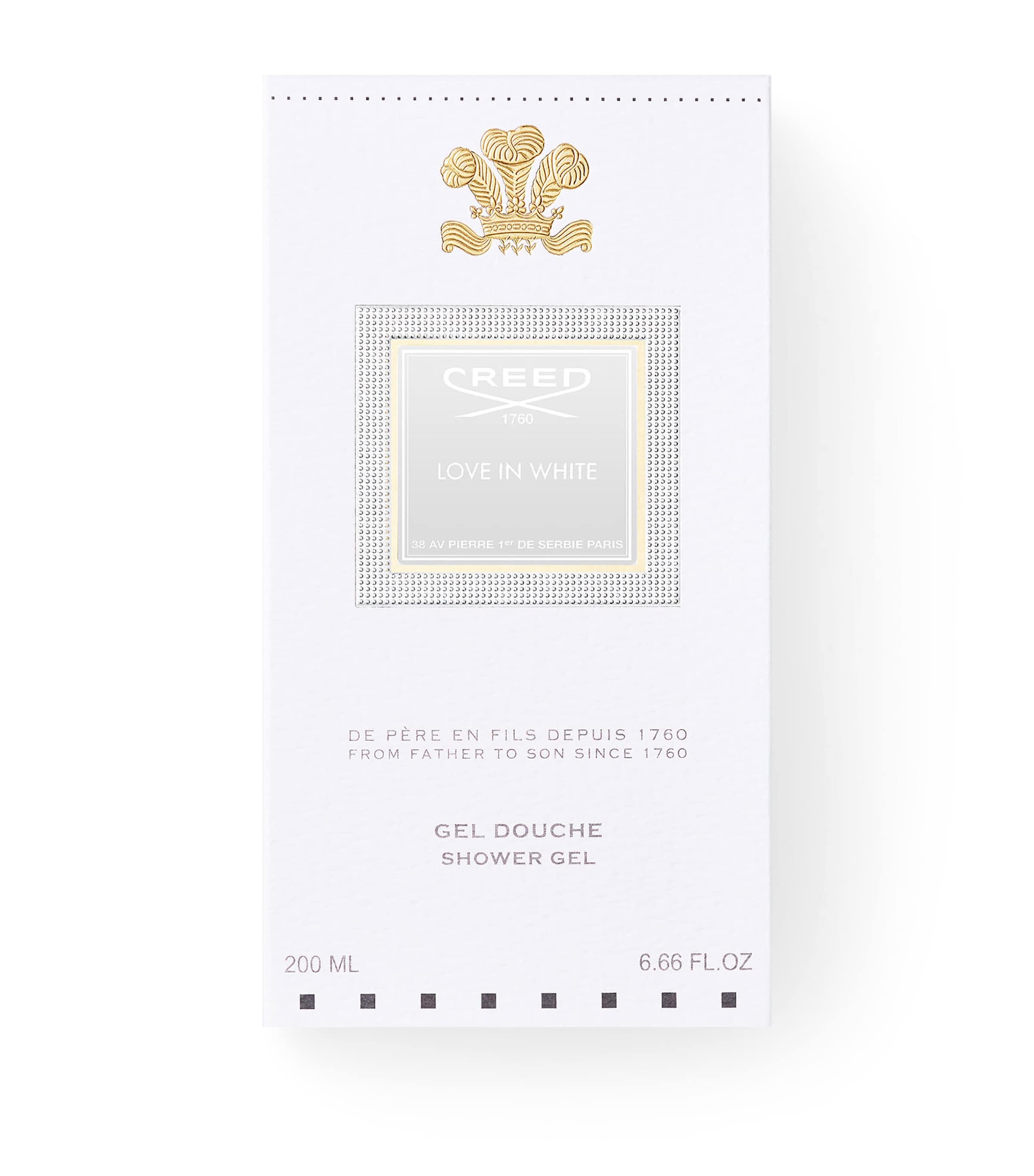 Creed Love In White Shower Gel (200ml) Image 2