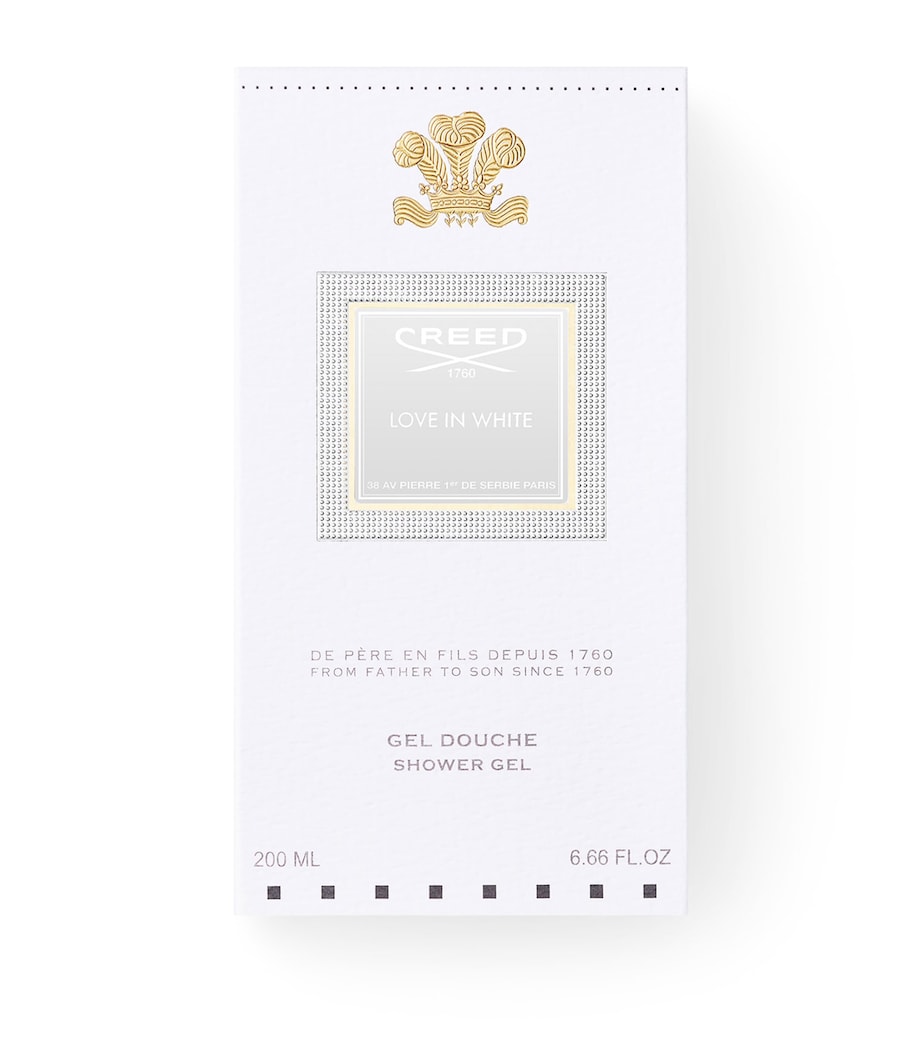 Creed Love In White Shower Gel (200ml) Image 2