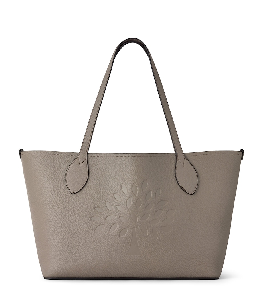 Mulberry Leather Tree Tote Bag Cashmere Taupe Image 1