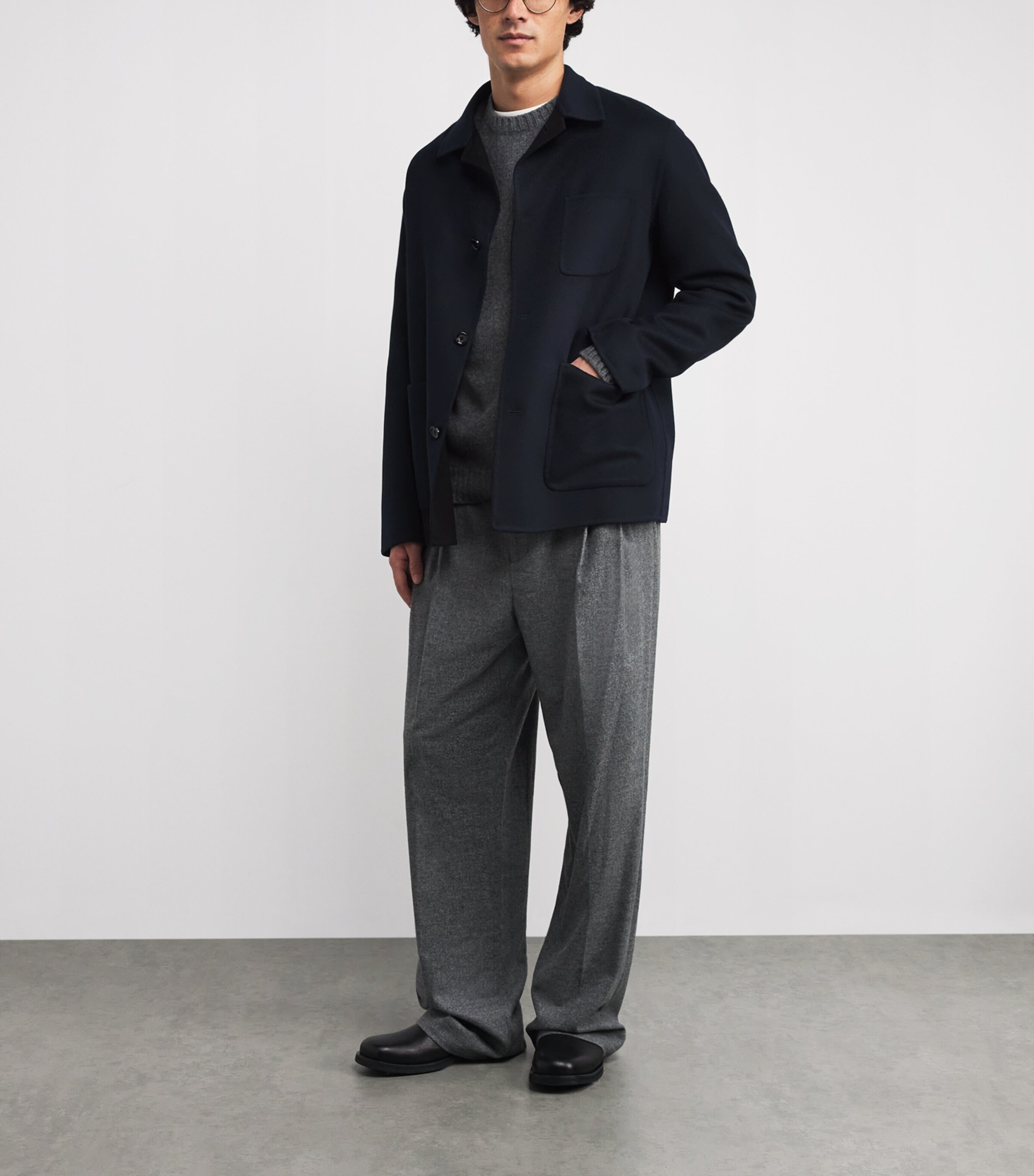 Virgin Wool Overshirt 850NE Image 2