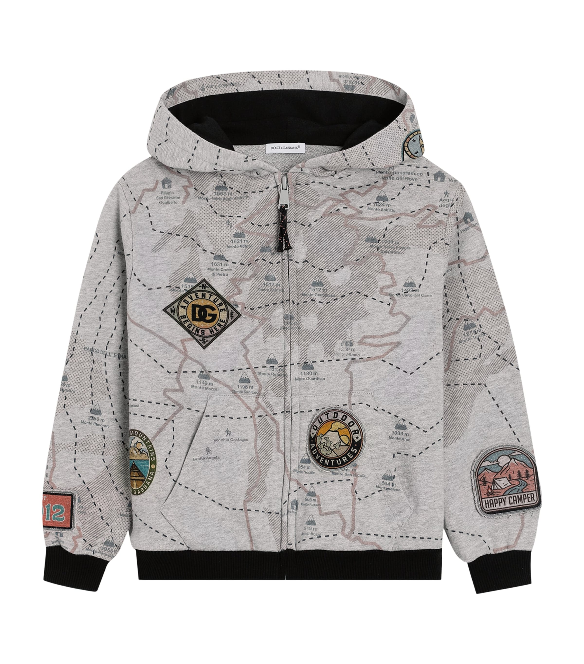 Adventure Zip-Up Hoodie (8-13 Years) HI5RJ-MAPPA/PACHT F. Image 1