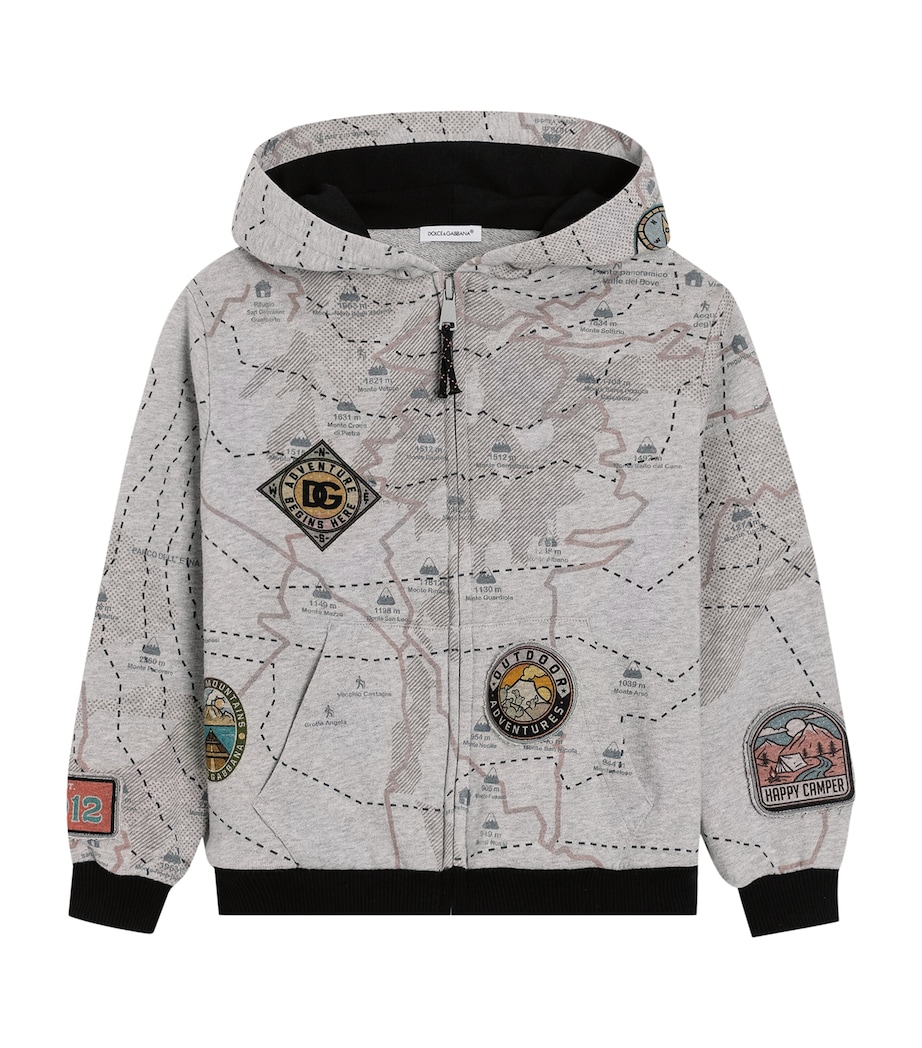 Adventure Zip-Up Hoodie (8-13 Years) HI5RJ-MAPPA/PACHT F. Image 1
