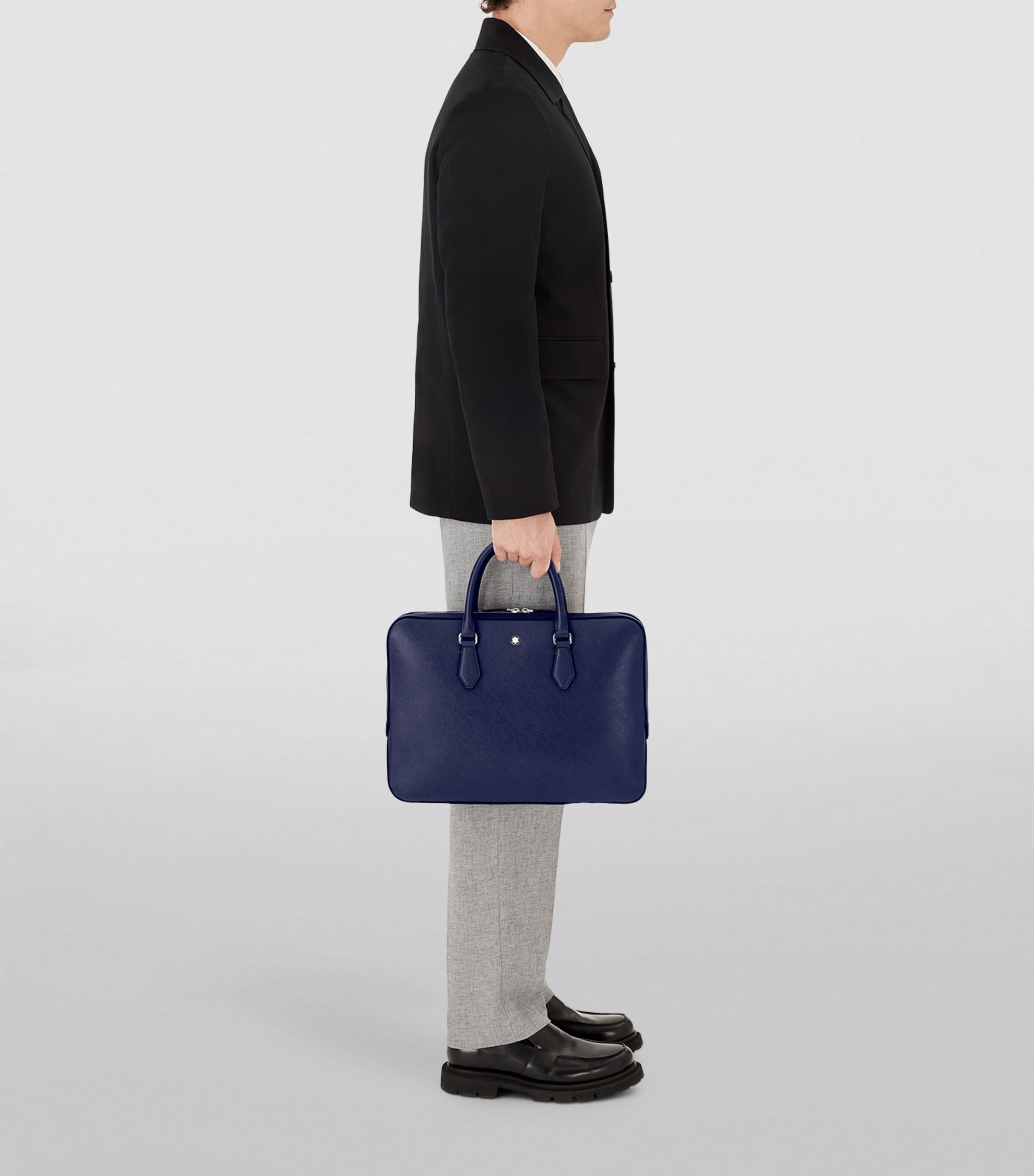 Leather Sartorial Document Case MULTI Image 4