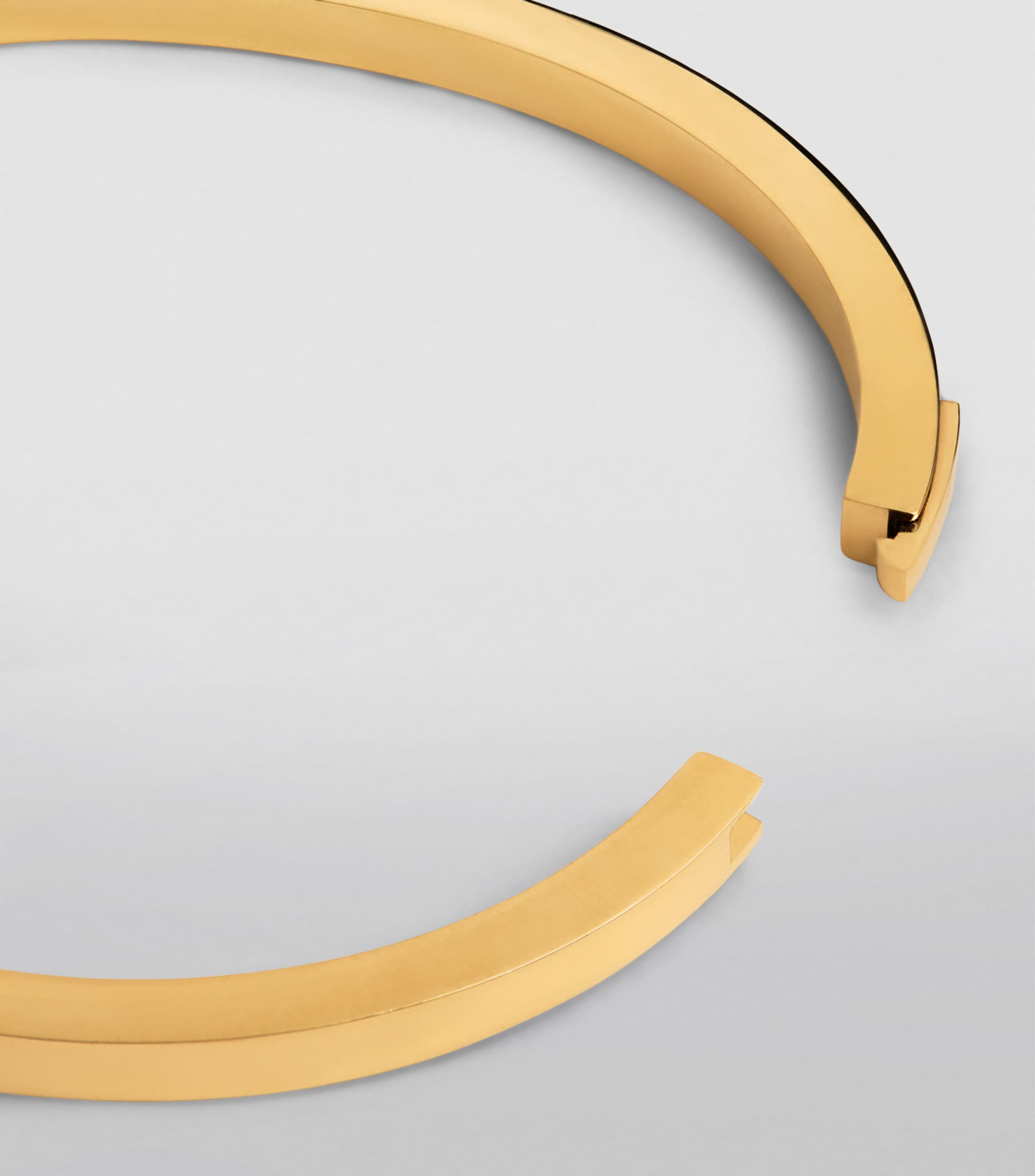 Gold-Plated Simplicity Bangle GOLD Image 3