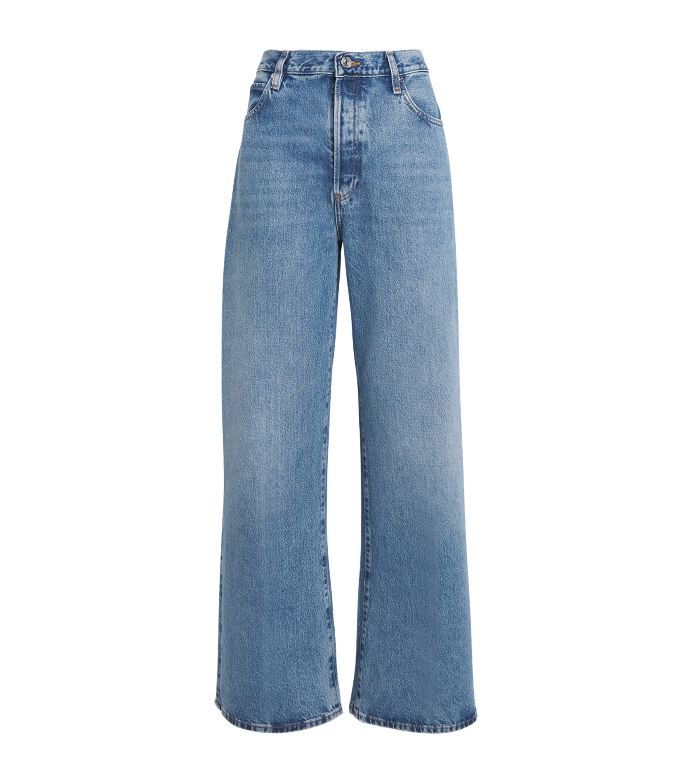 Frame The Loose Jeans In Blue