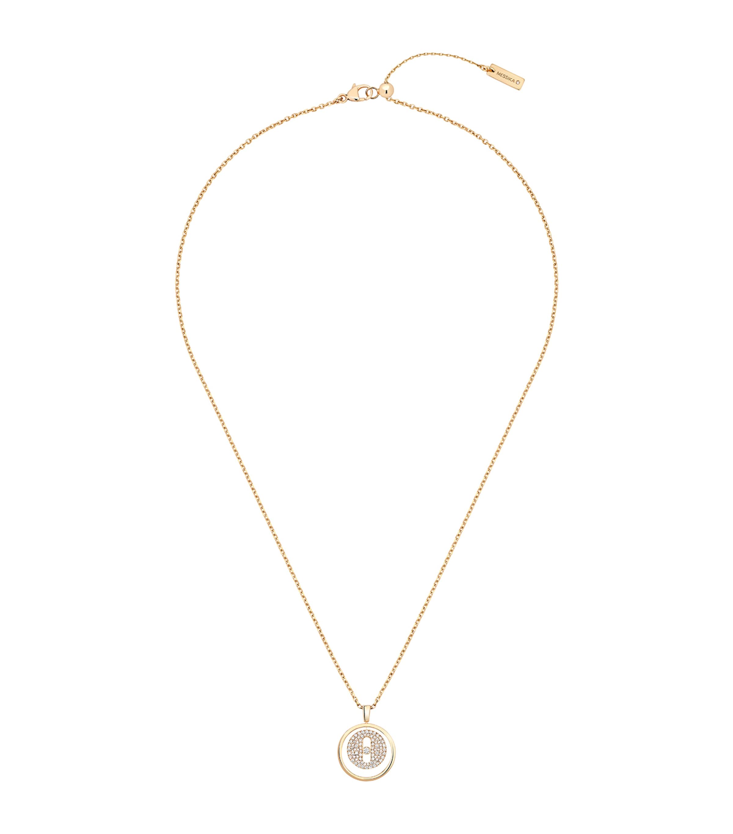 Yellow Gold and Diamond Lucky Move Necklace YELLOW GOLD Image 1
