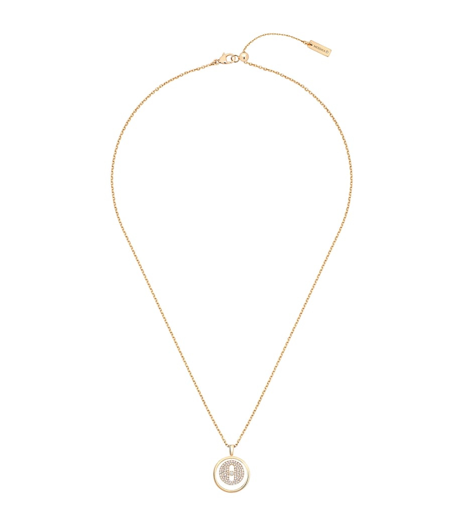 Yellow Gold and Diamond Lucky Move Necklace YELLOW GOLD Image 1