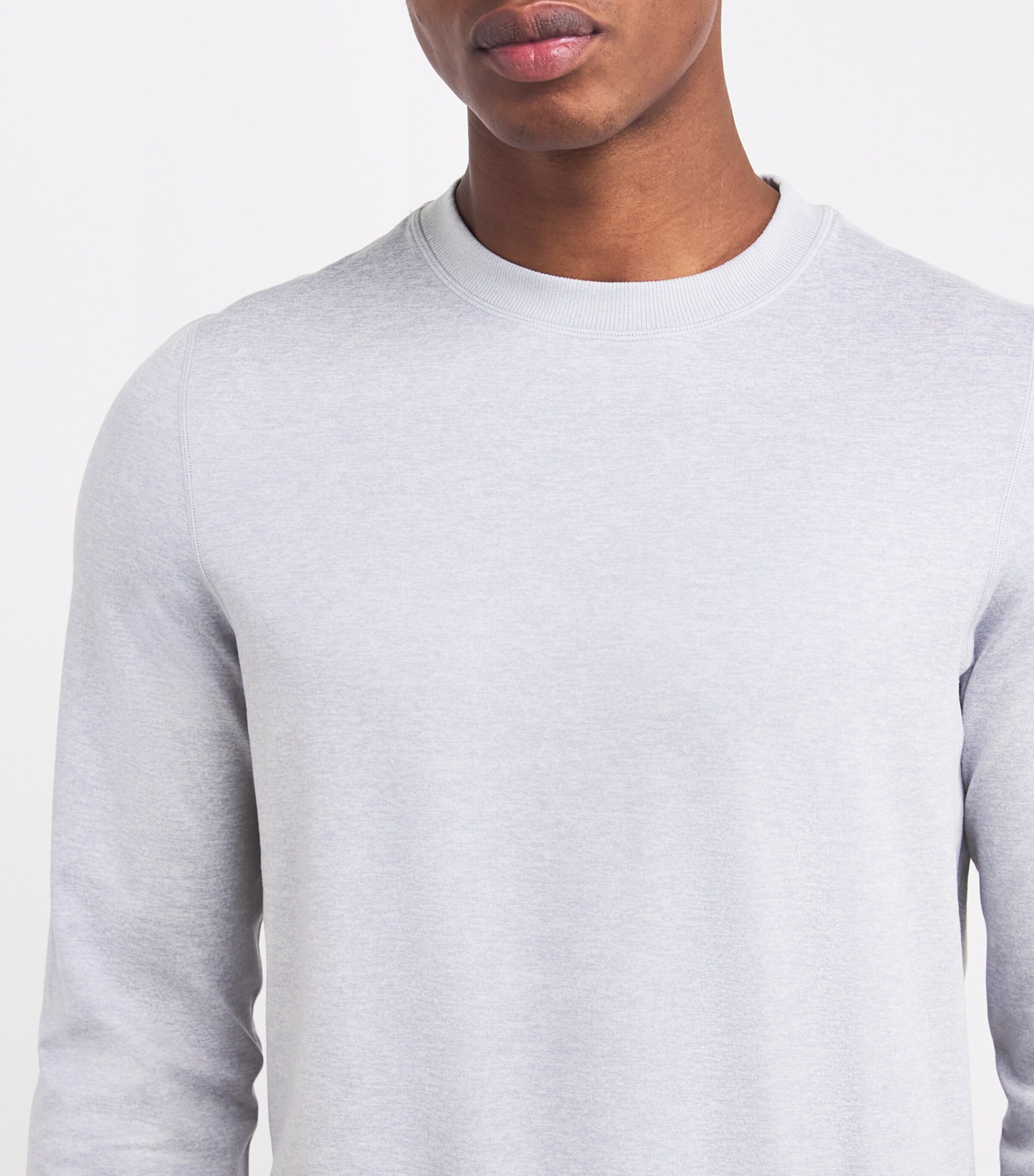 DreamKnit Ponto Performance Sweatshirt PLATINUM HEATHER Image 6