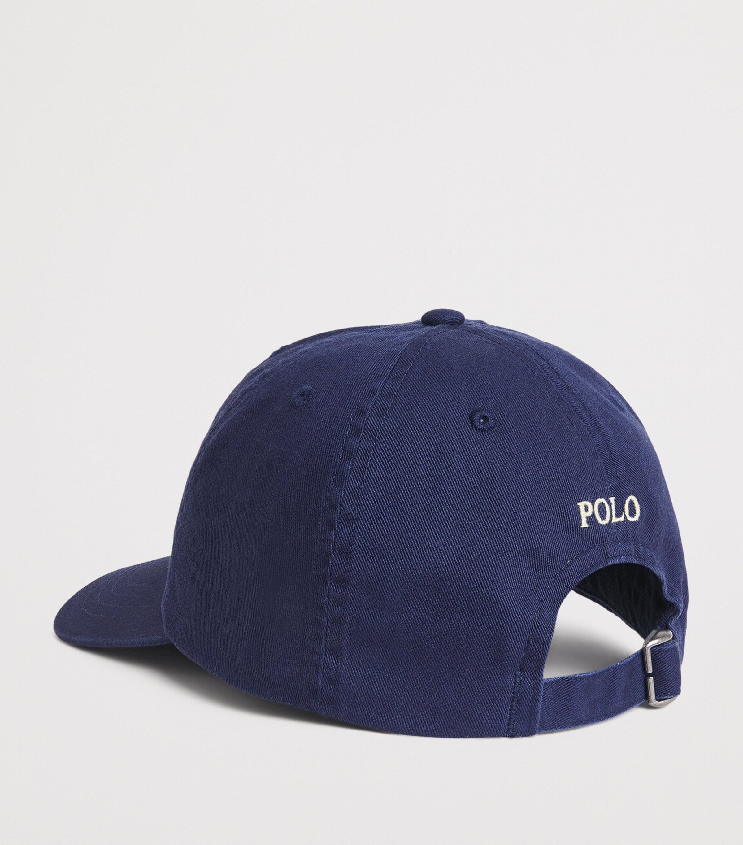 Cotton Polo Pony Baseball Cap NEWPORT NAVY Image 3