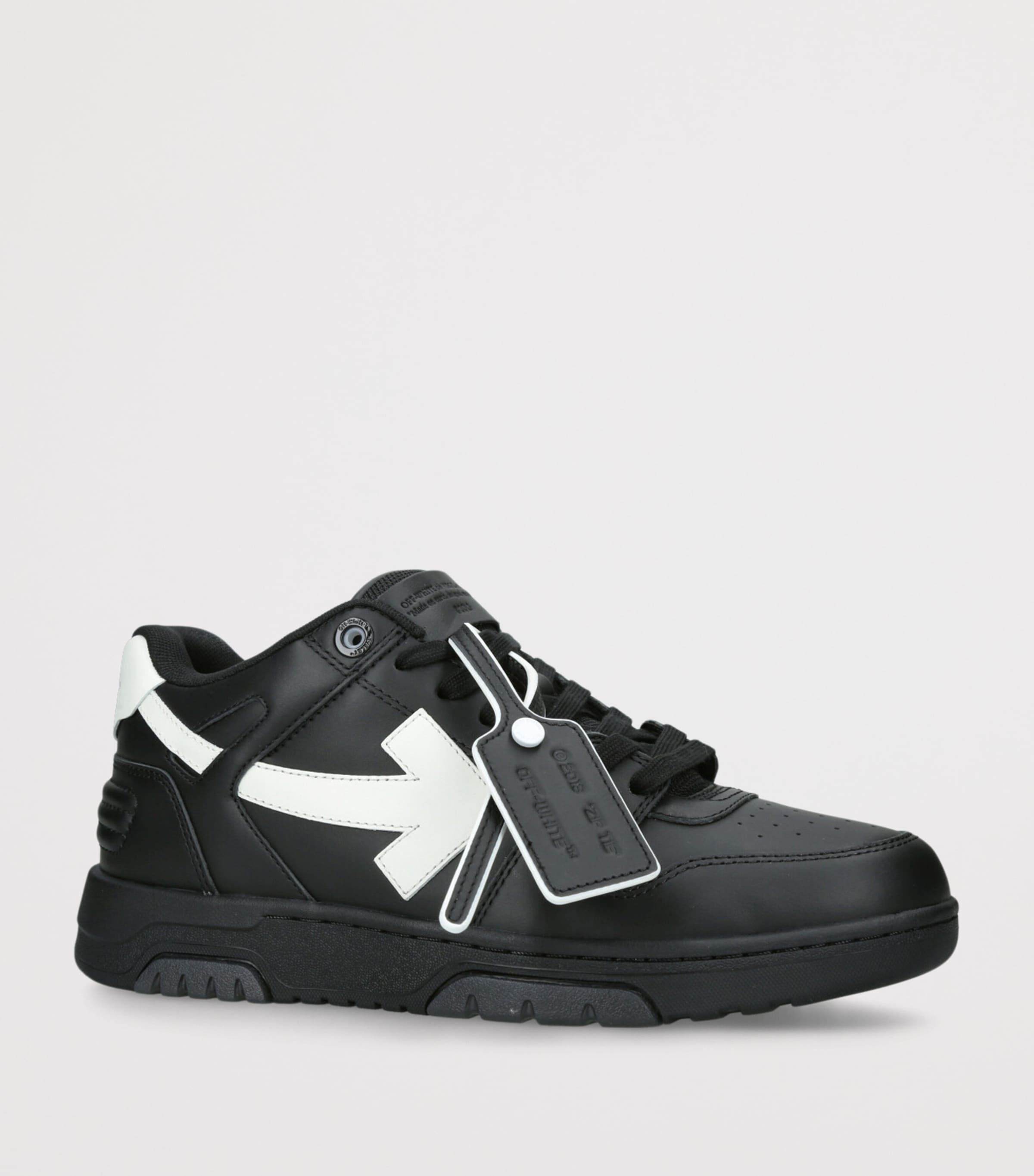 Leather Out of Office Sneakers BLK/WHITE Image 3