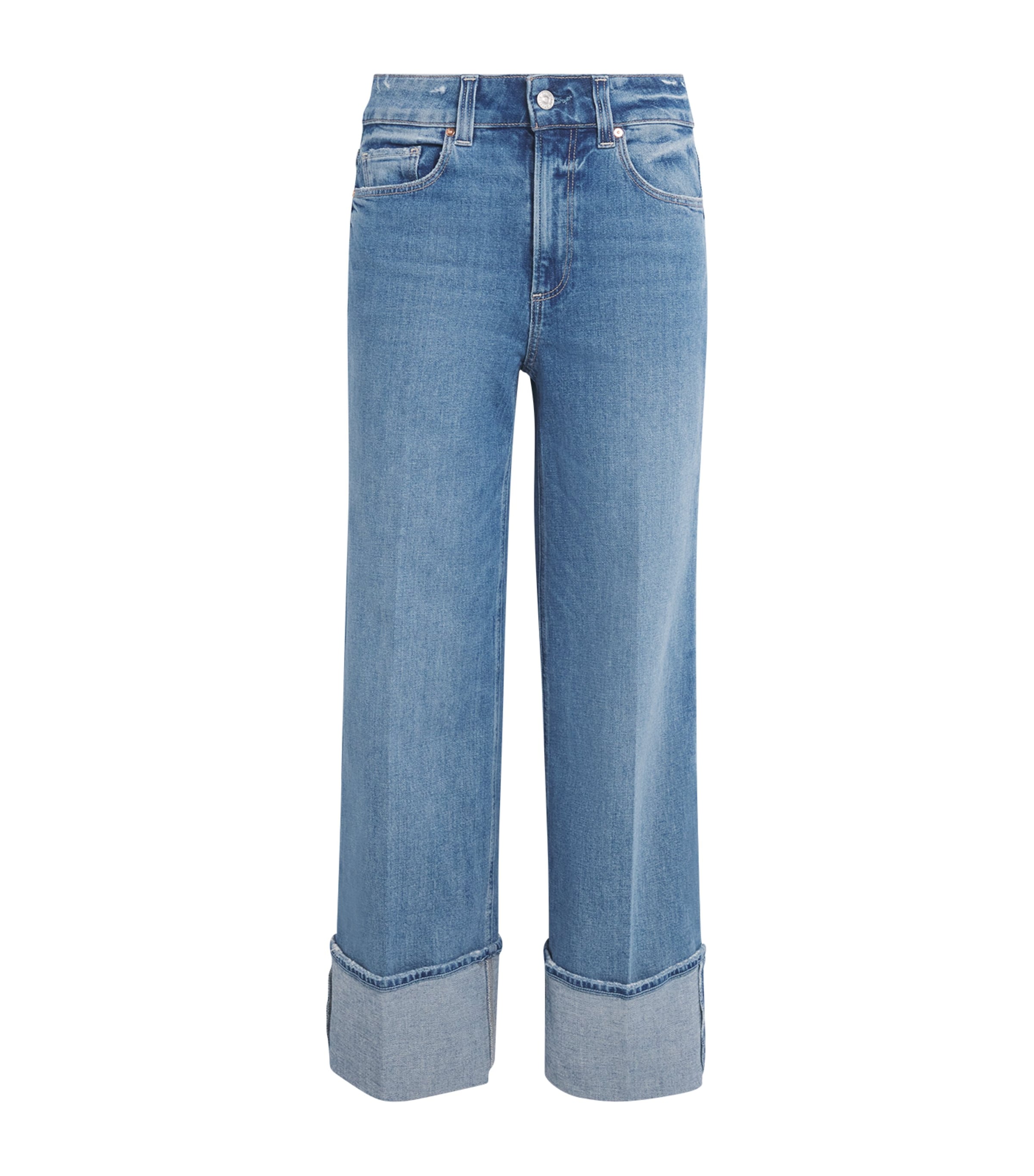 Paige Sasha Ankle Wide-leg Jeans