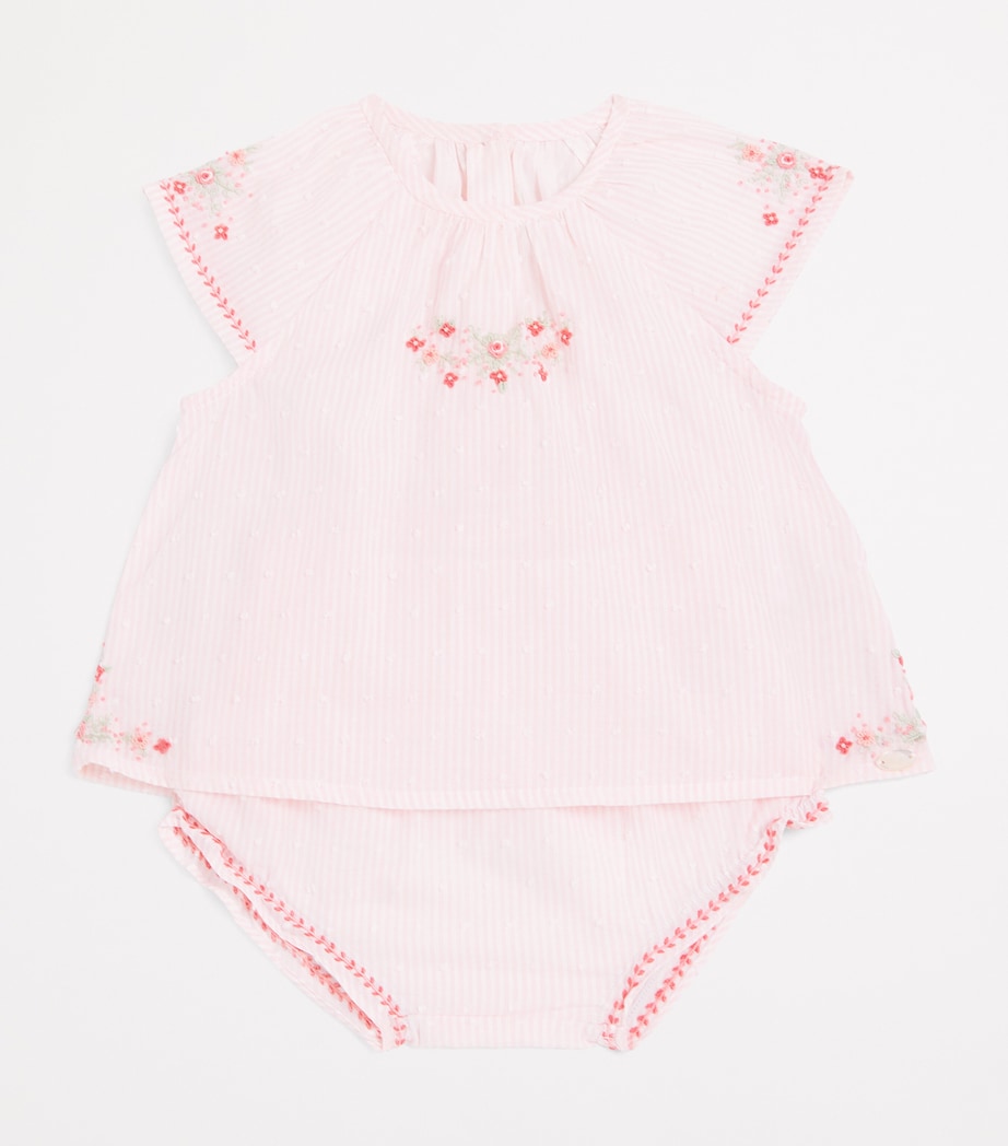 Cotton Top and Bloomers Set (Newborn-2 Years) ROSE P�LE Image 3