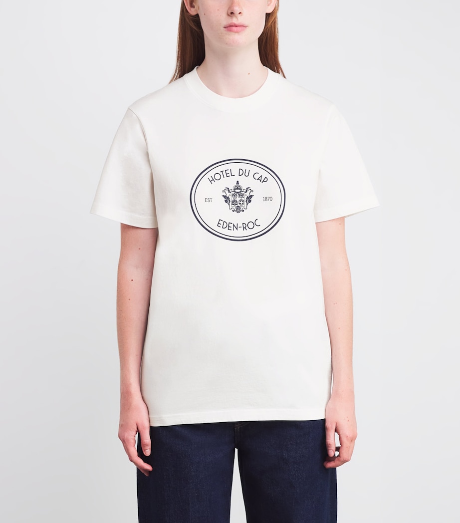 x Hotel du Cap-Eden-Roc Cotton T-Shirt WHITE Image 3