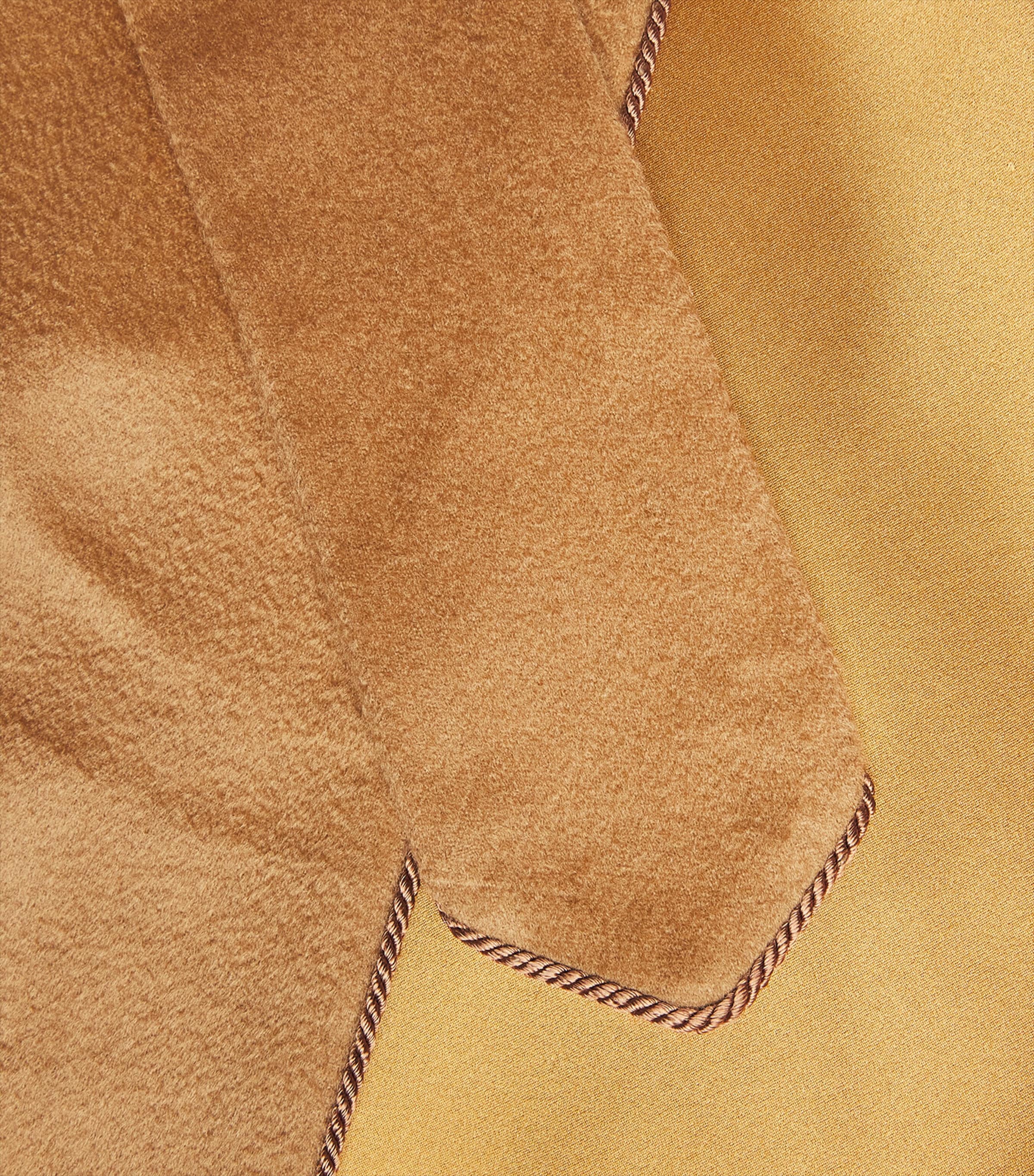 Daniel Hanson Mens Cashmere Robe Camel Image 6