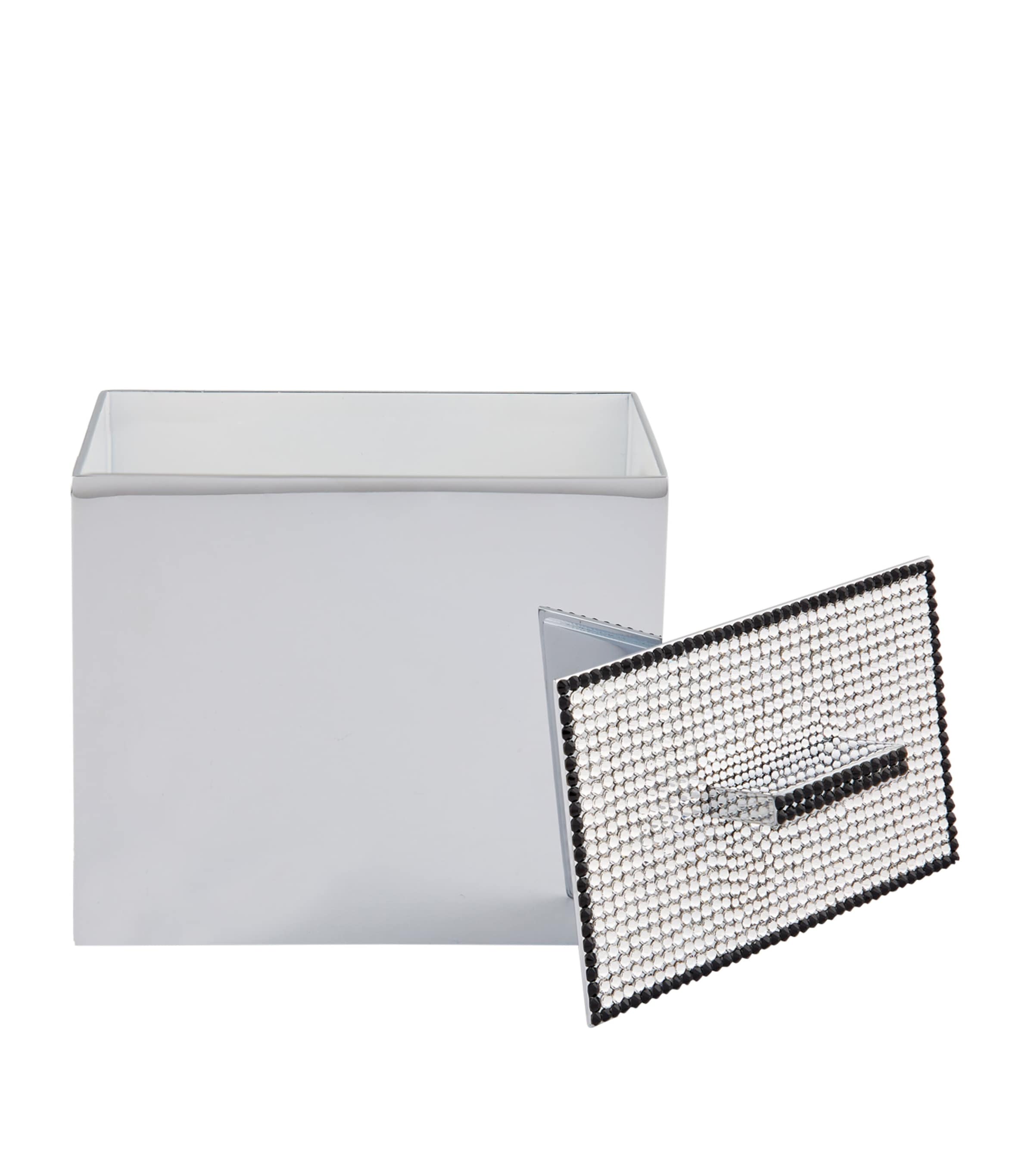 Sparkle Cotton Wool Jar SILVER Image 3