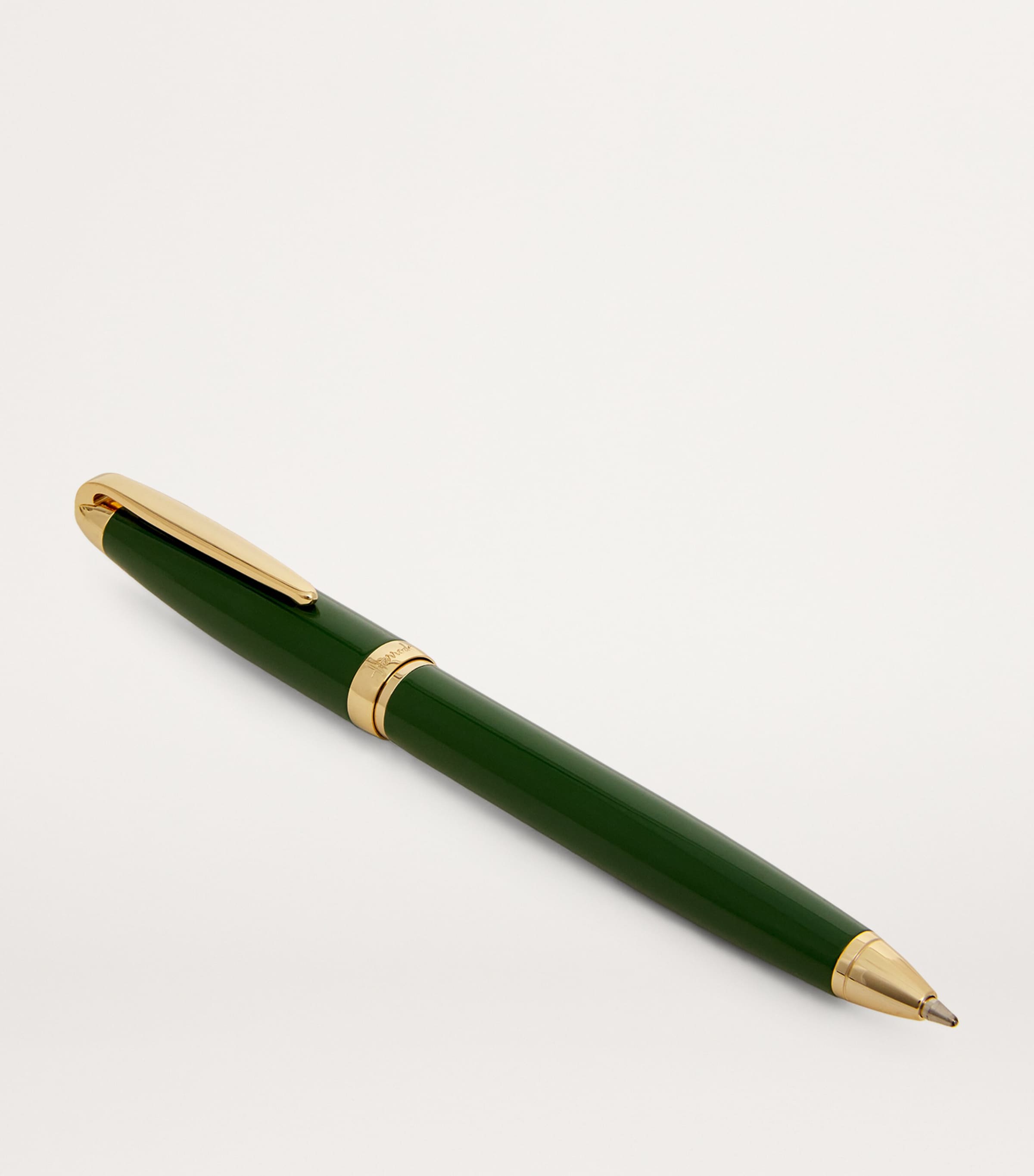 Harrods Ballpoint Pen Green Image 2