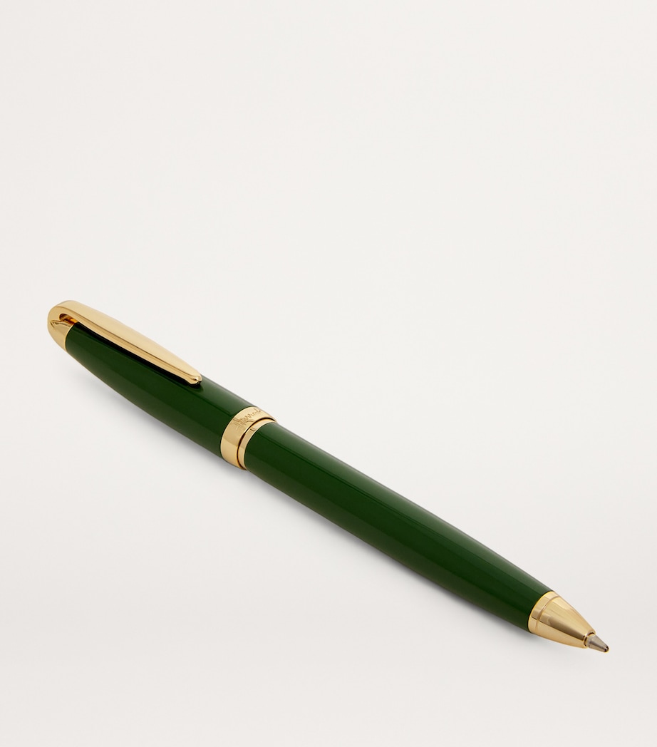 Harrods Ballpoint Pen Green Image 2