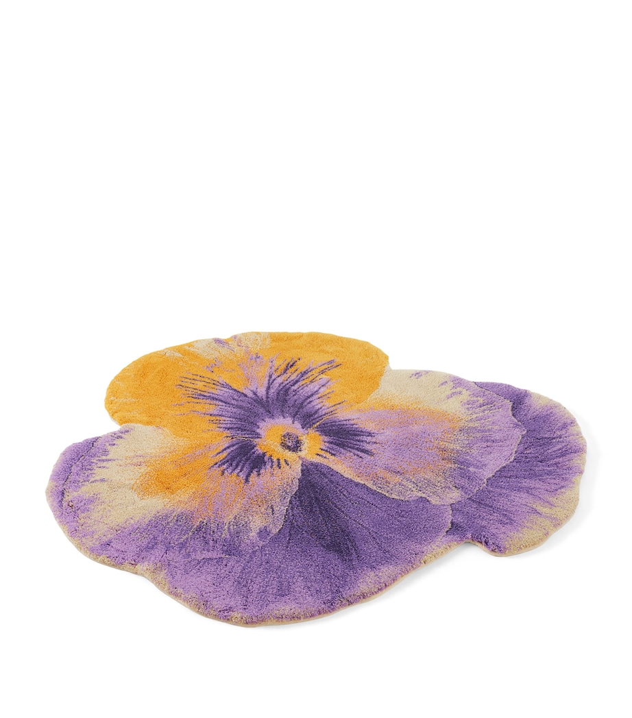 Abyss & Habidecor Egyptian Cotton Pansy Bath Rug (90cm x 100cm) Curcuma Image 3