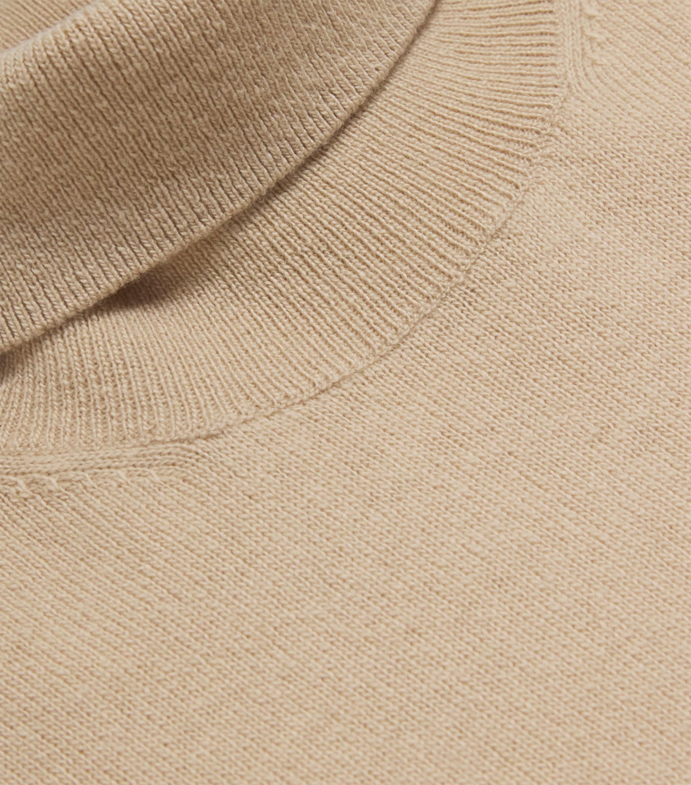 Virgin Wool Rollneck Sweater (3-14 Years) 122BIRCH Image 3