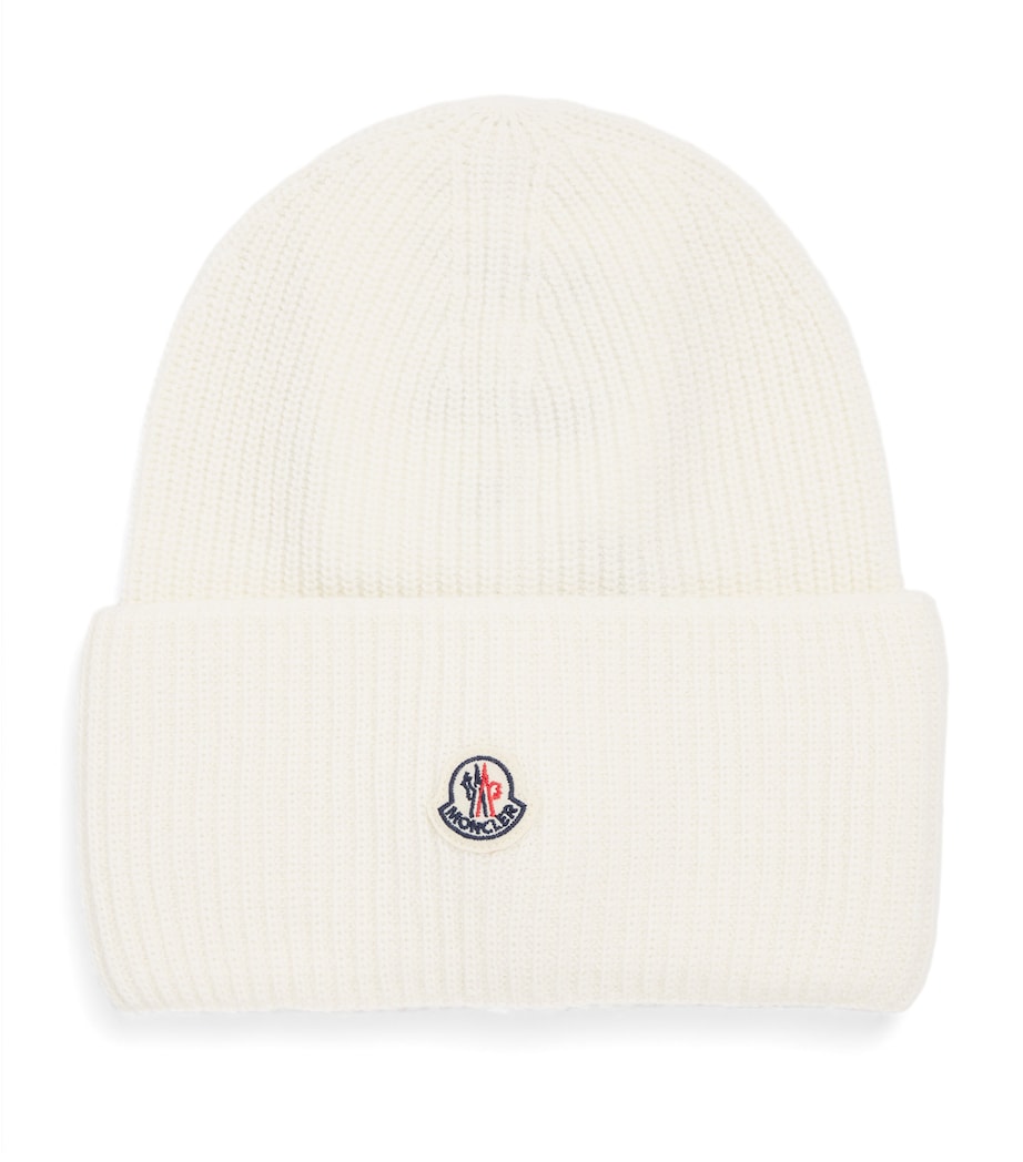 Virgin Wool Ribbed Beanie 35 Image 1