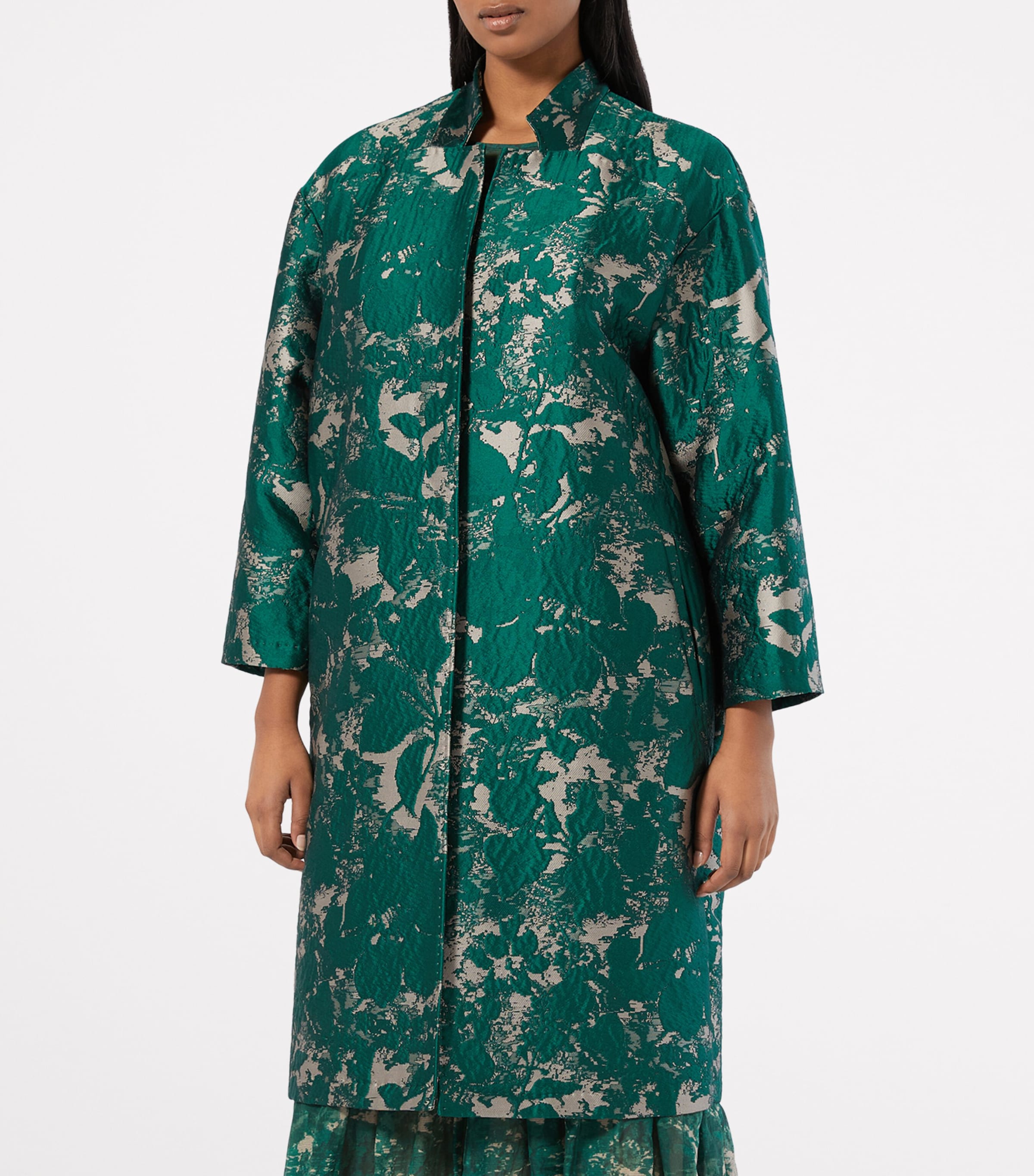 Latina Wrap Coat ROSE GOLD Image 2