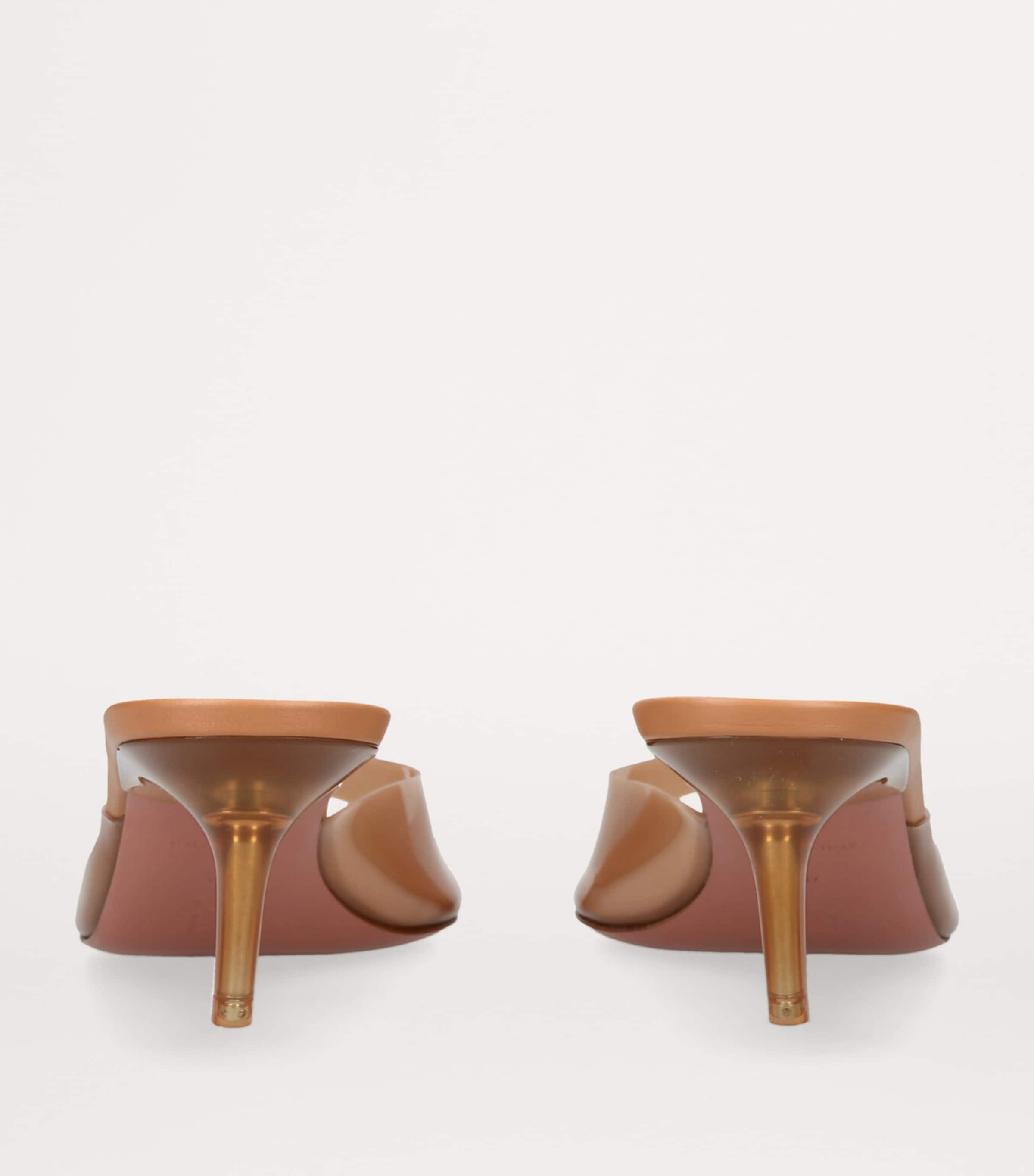 Alexa Glass Mules 60 BLUSH Image 2