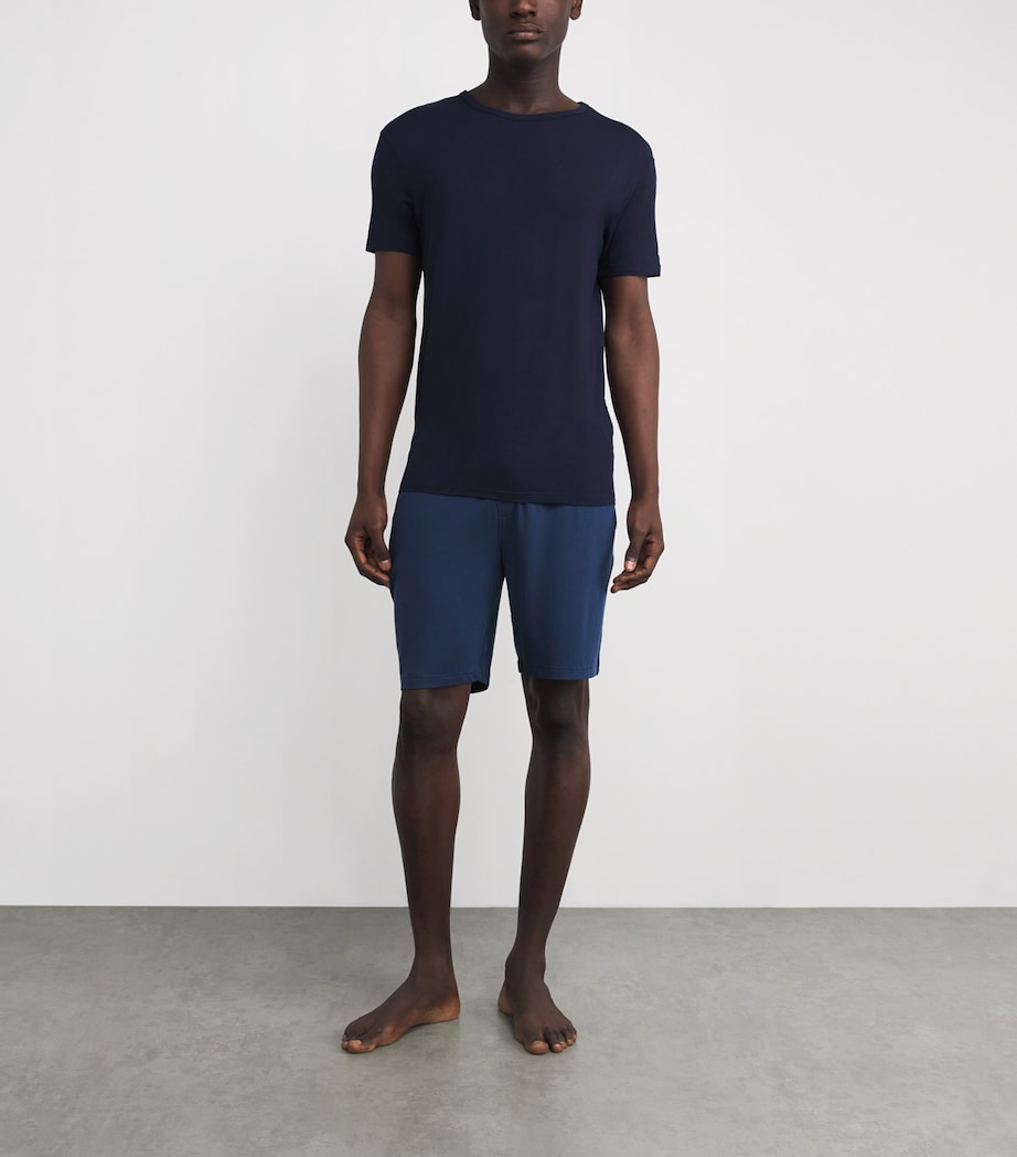 Logo Sleep Shorts CECDARK DENIM Image 2