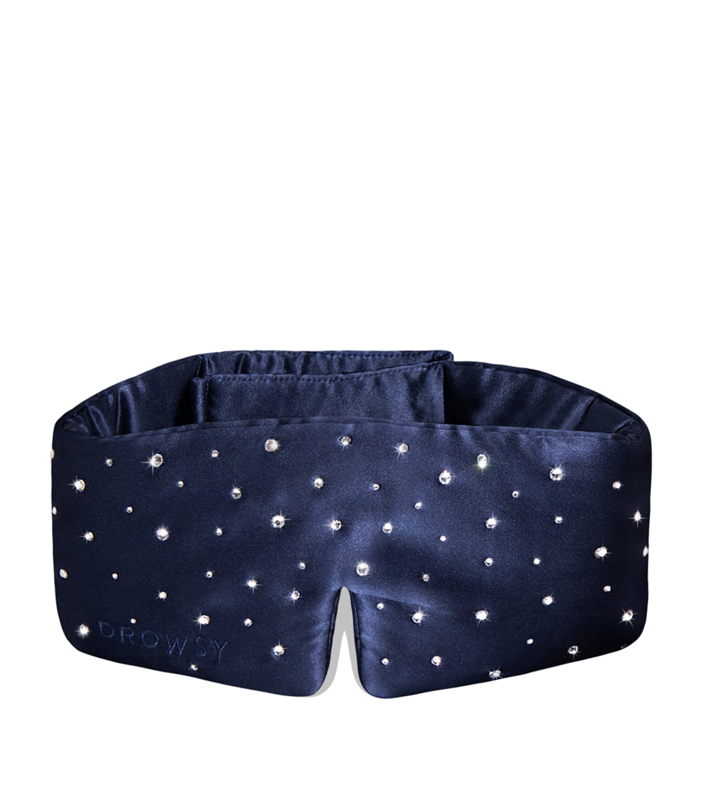 Silk Swarovski Crystal Sleep Mask MIDBLU SWAROVSKI Image 1