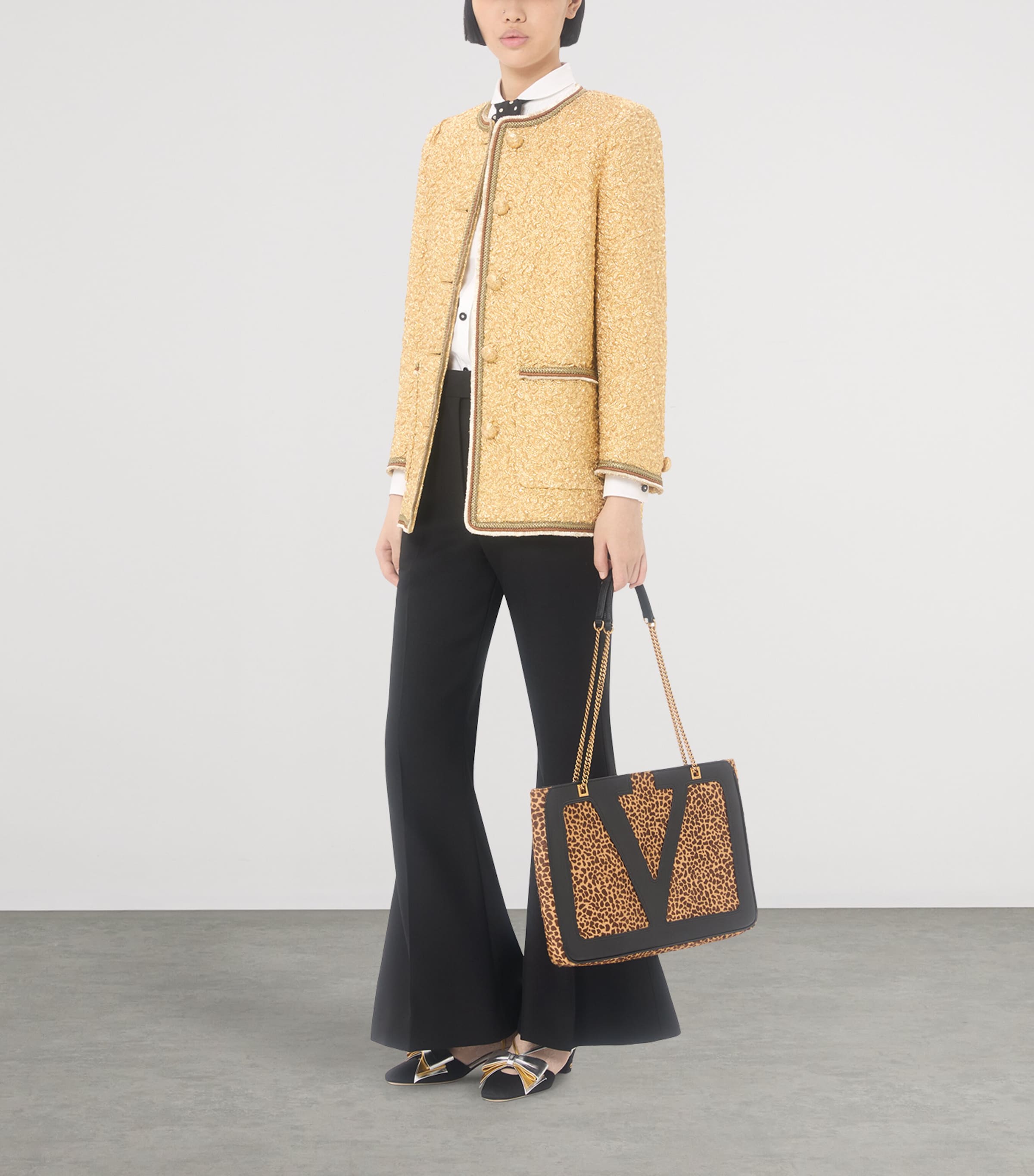 Medium Calf Hair Viva Superstar Tote Bag C2J Image 6