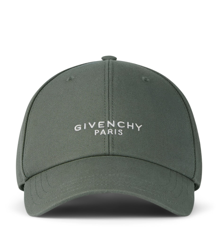 Canvas Logo Baseball Cap SALVIA Image 1
