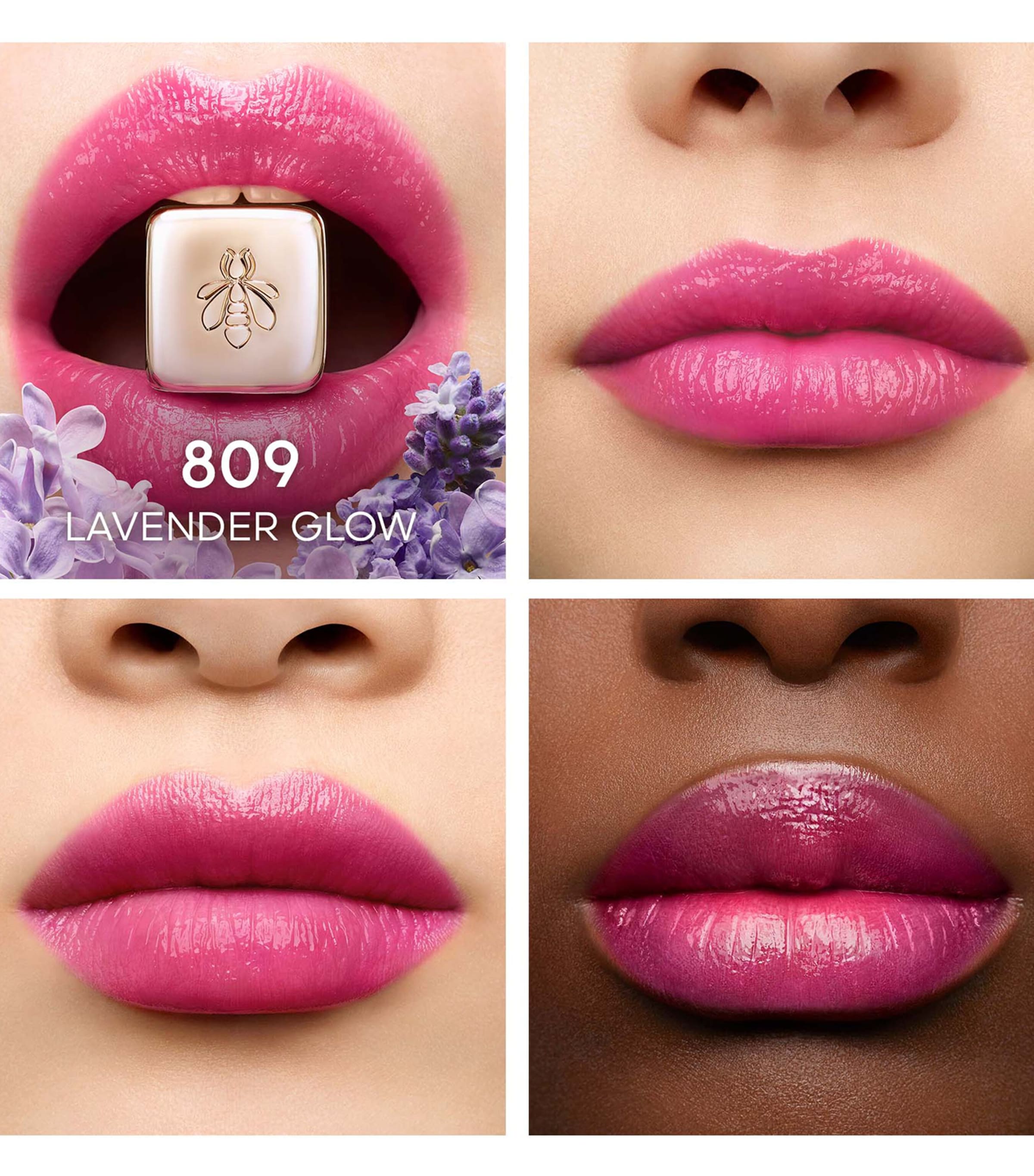 KissKiss Bee Glow Honey Tint Balm (3.2g) 809 LAVANDER Image 2