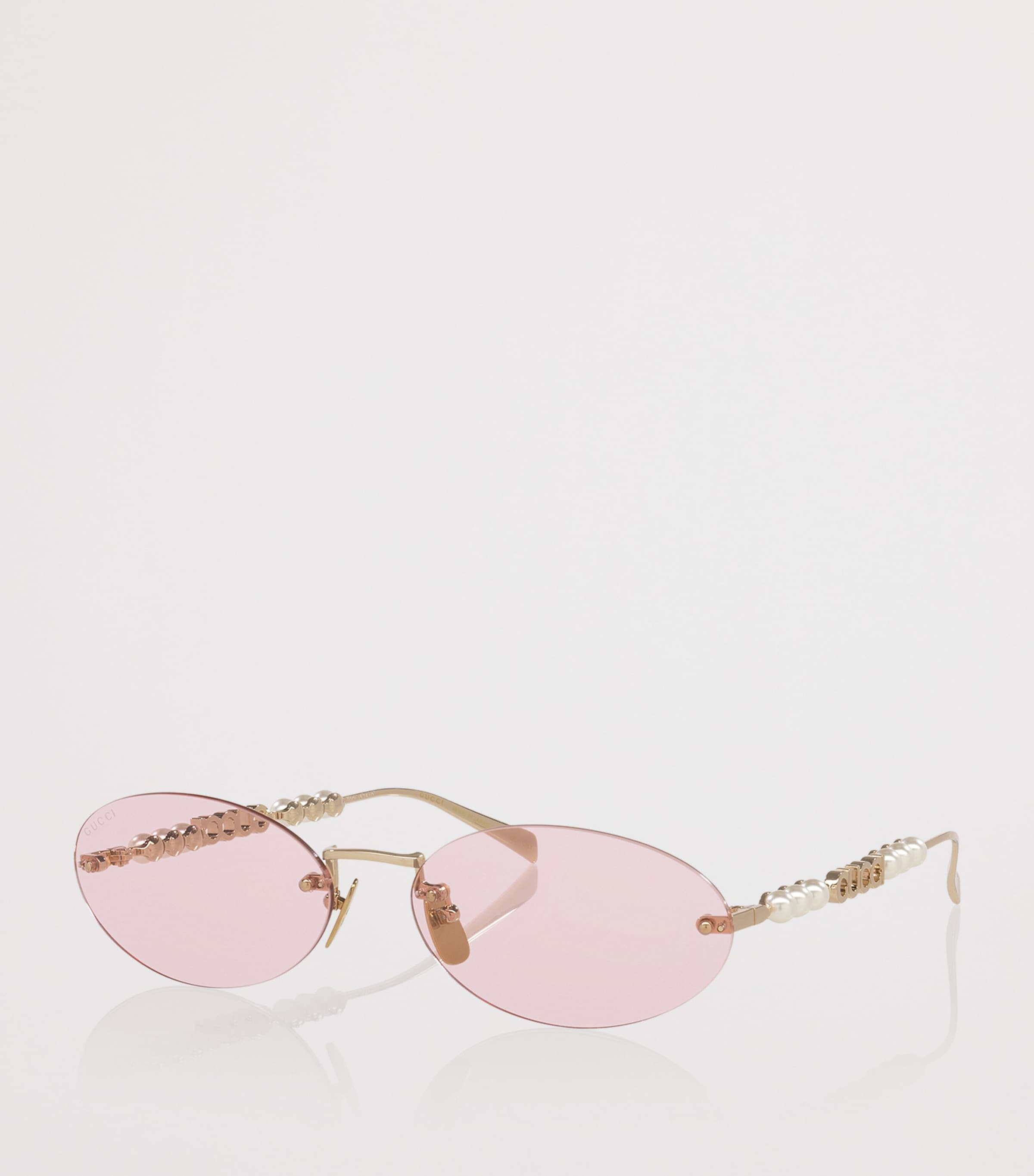 Metal Round Sunglasses 2300R1 Image 2
